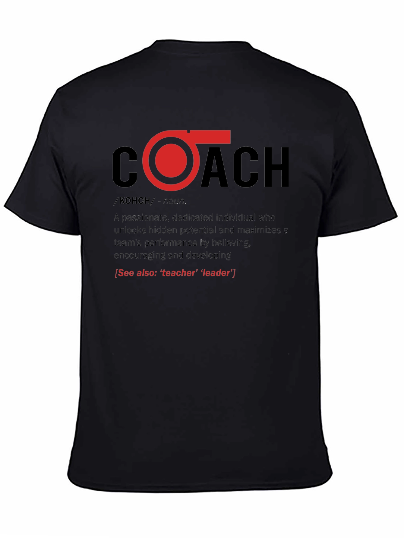Coach Definition Graphic T-Shirt