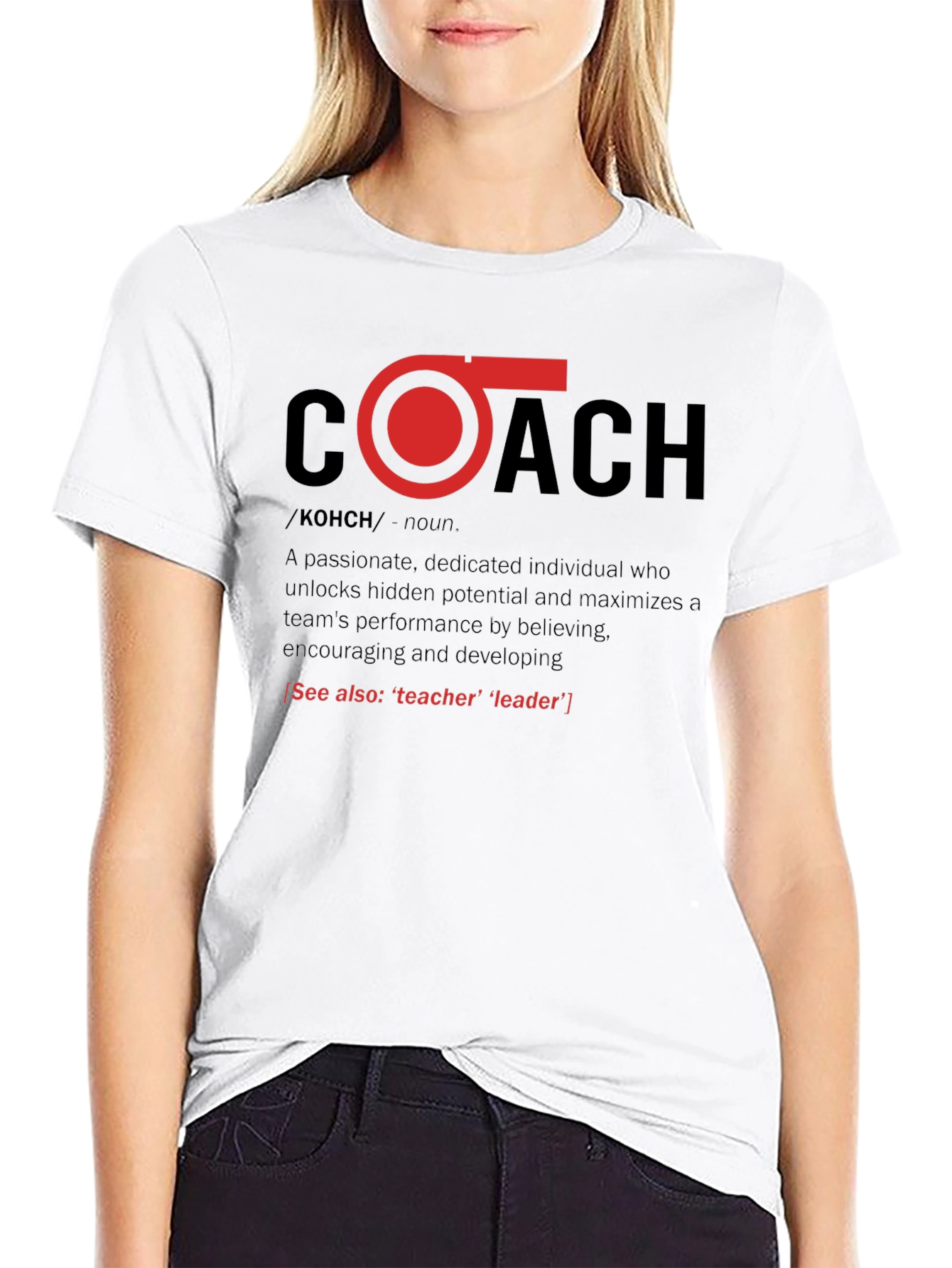Coach Definition Graphic T-Shirt