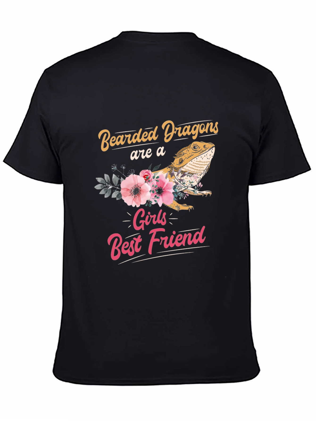 Bearded Dragon Girls Best Friend T-Shirt