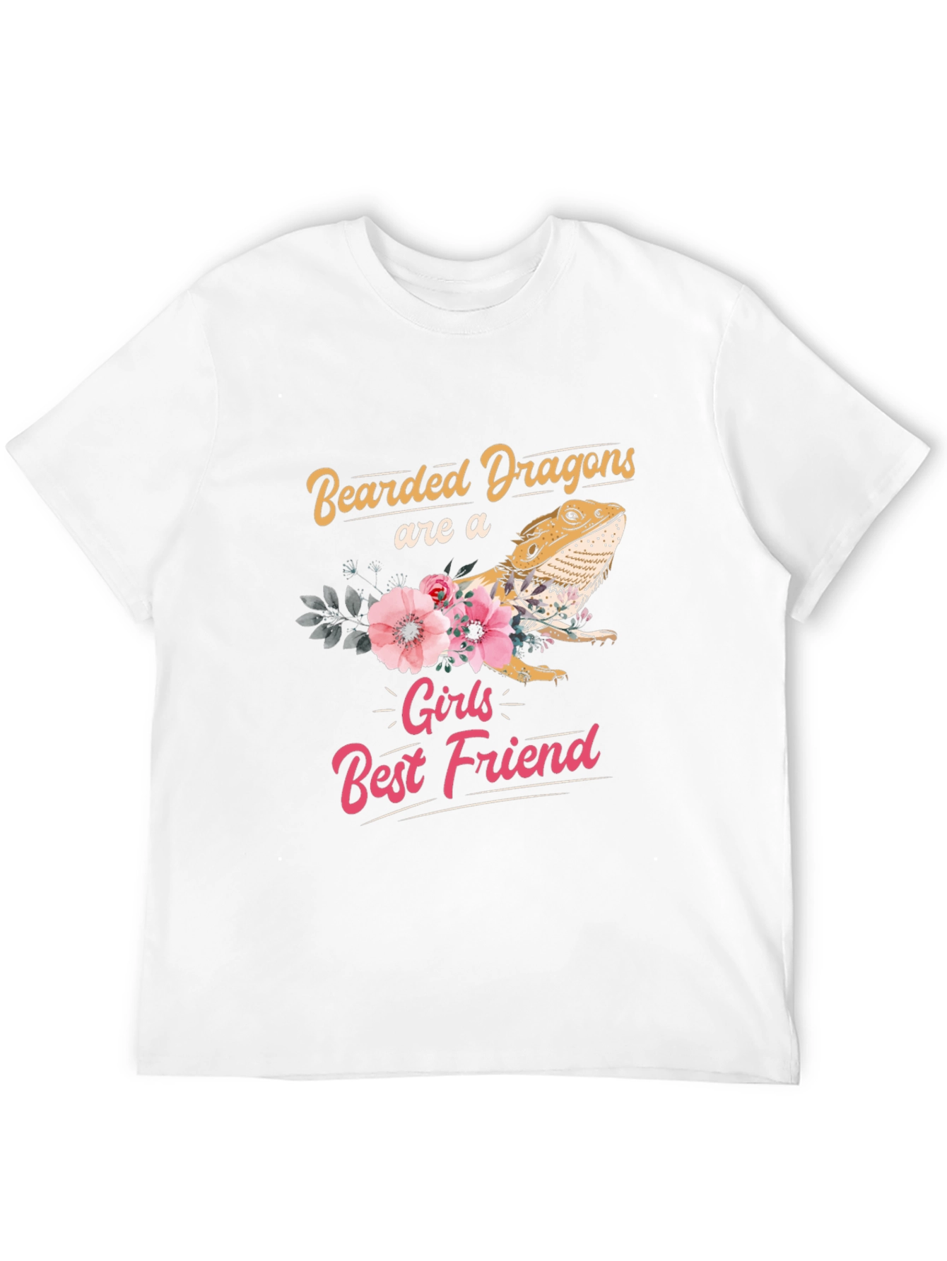 Bearded Dragon Girls Best Friend T-Shirt