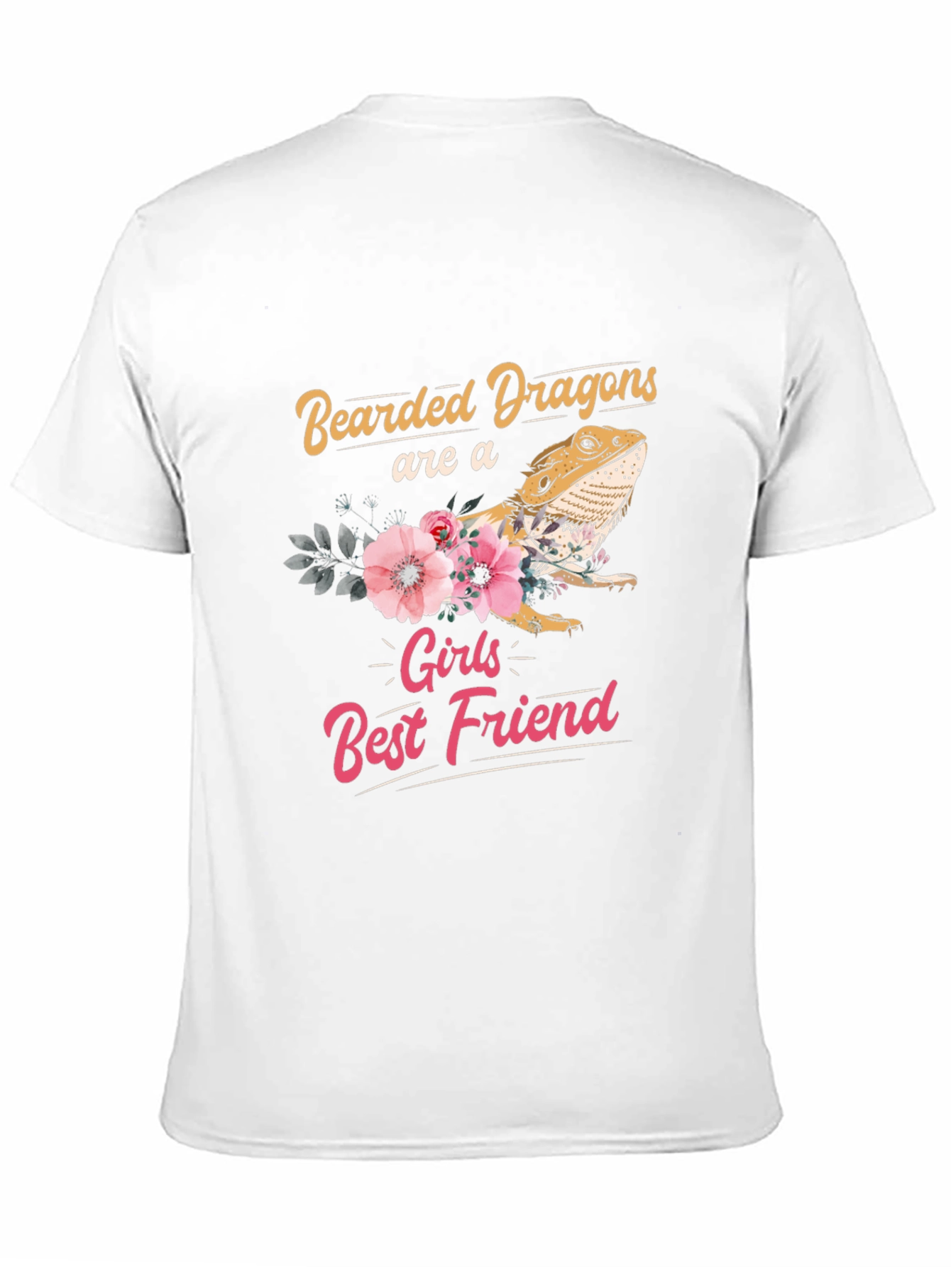 Bearded Dragon Girls Best Friend T-Shirt