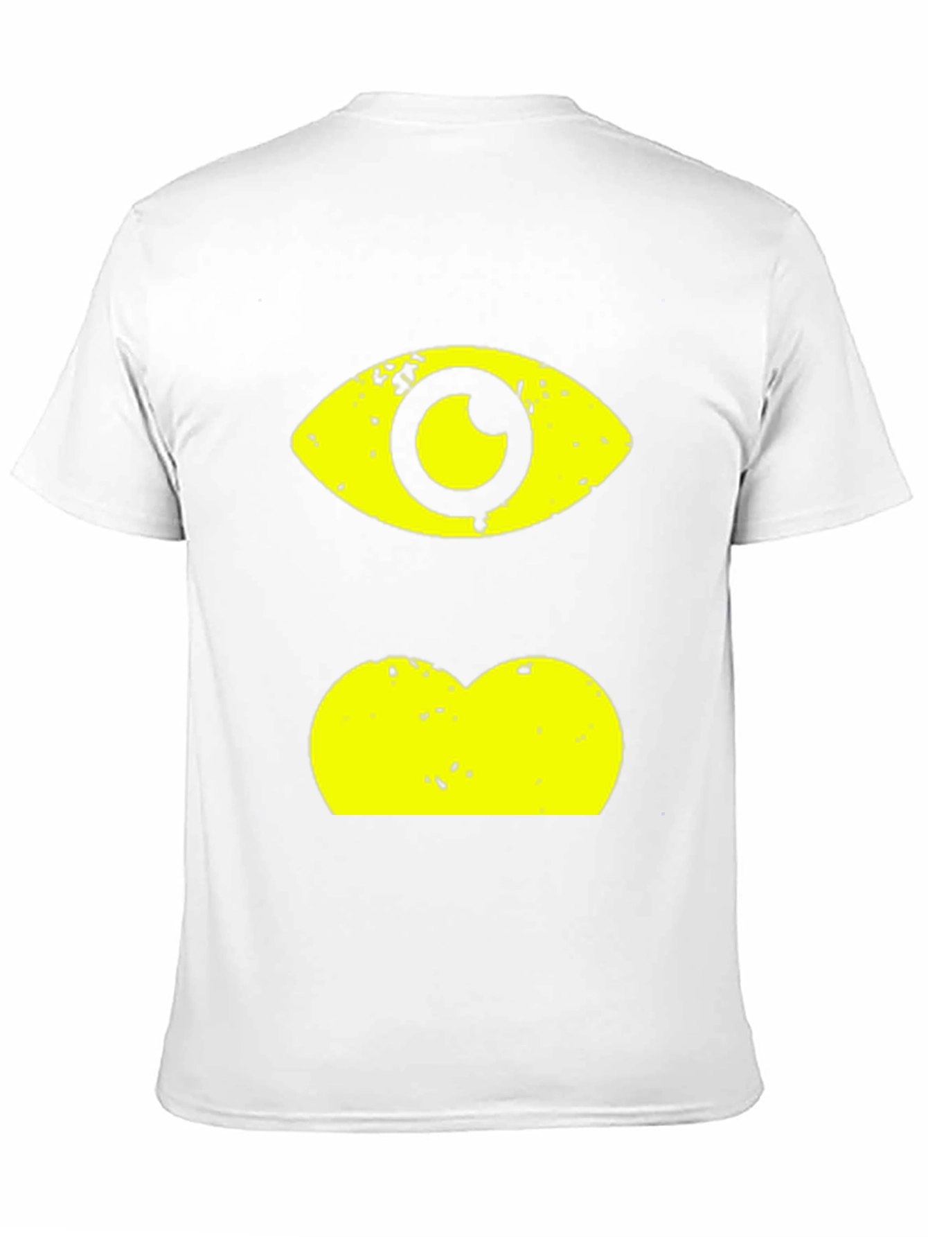 Eye & Lips Graphic Black T-Shirt
