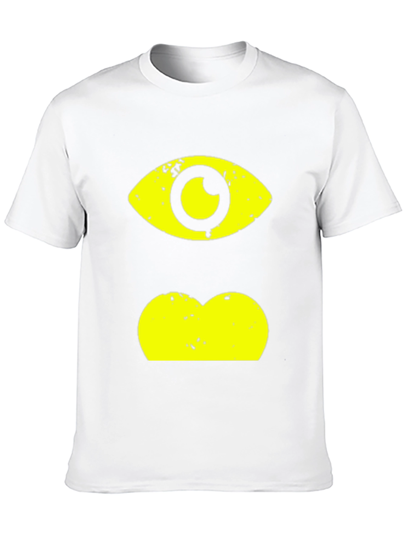 Eye & Lips Graphic Black T-Shirt
