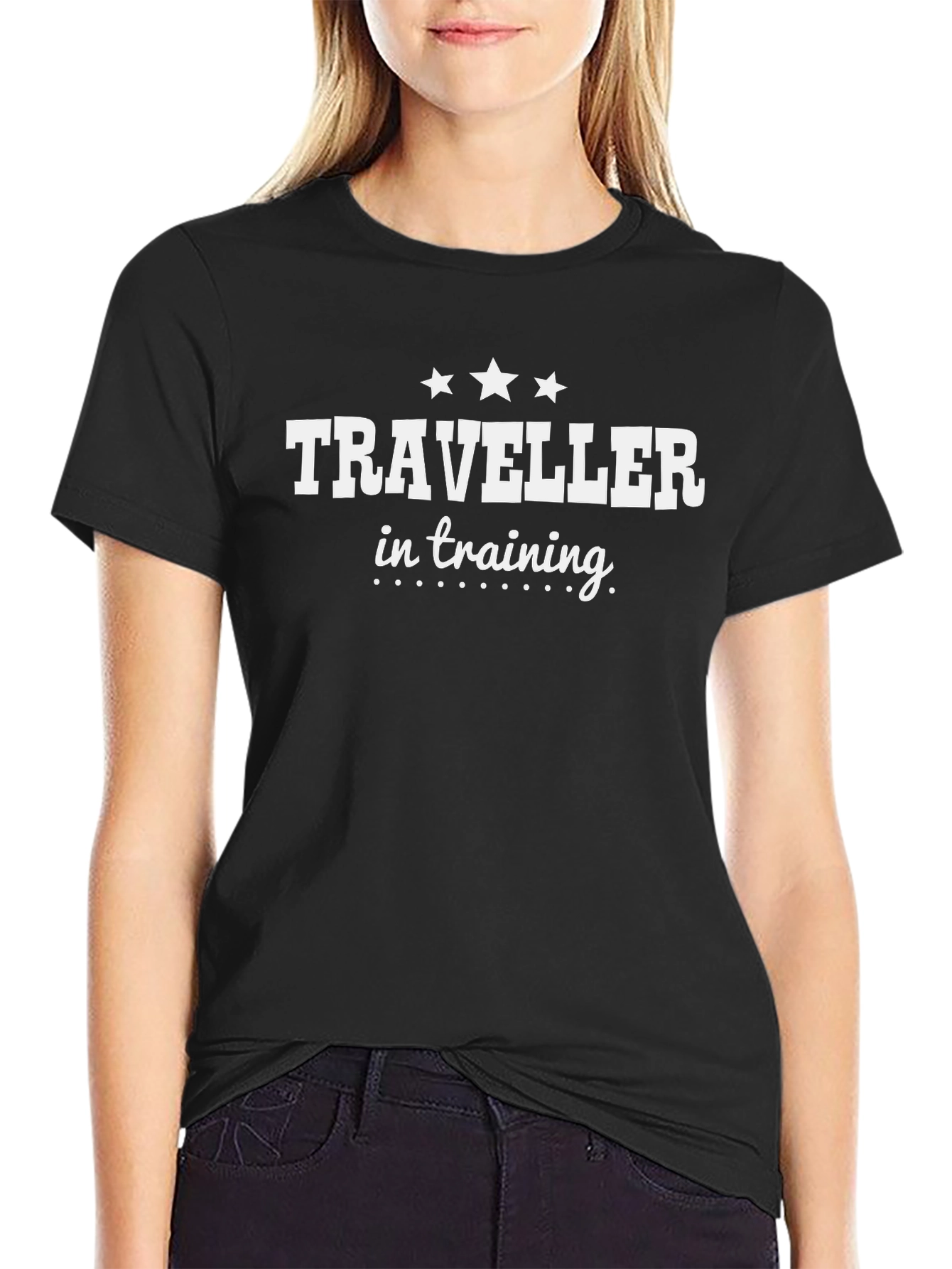 Traveller in Training Crewneck T-Shirt