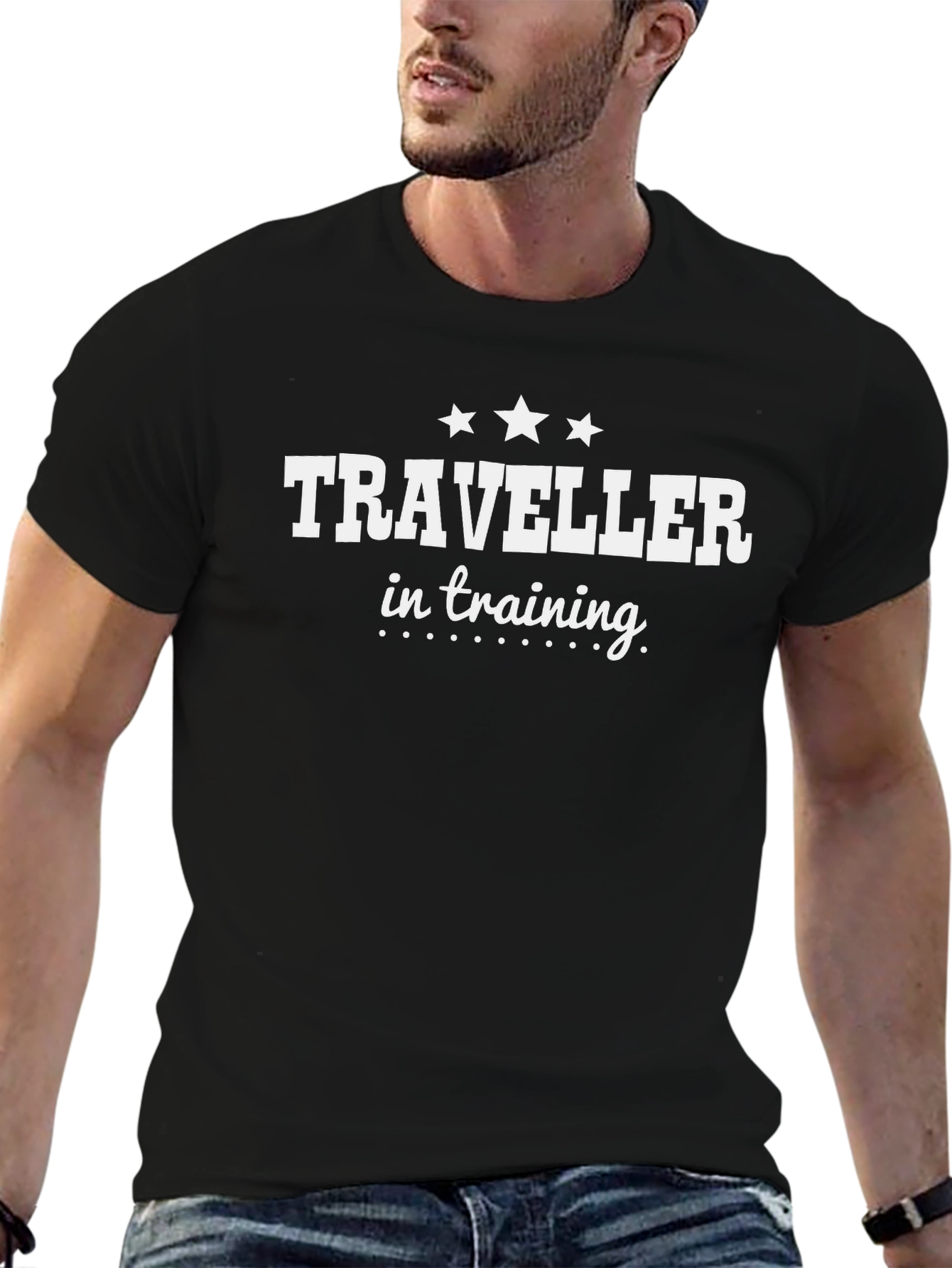 Traveller in Training Crewneck T-Shirt