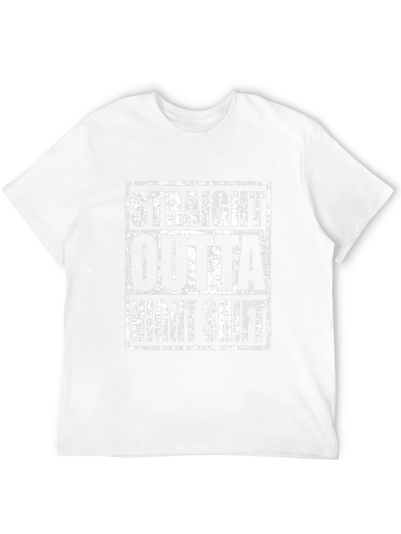 Straight Outta Night Shift Graphic T-Shirt