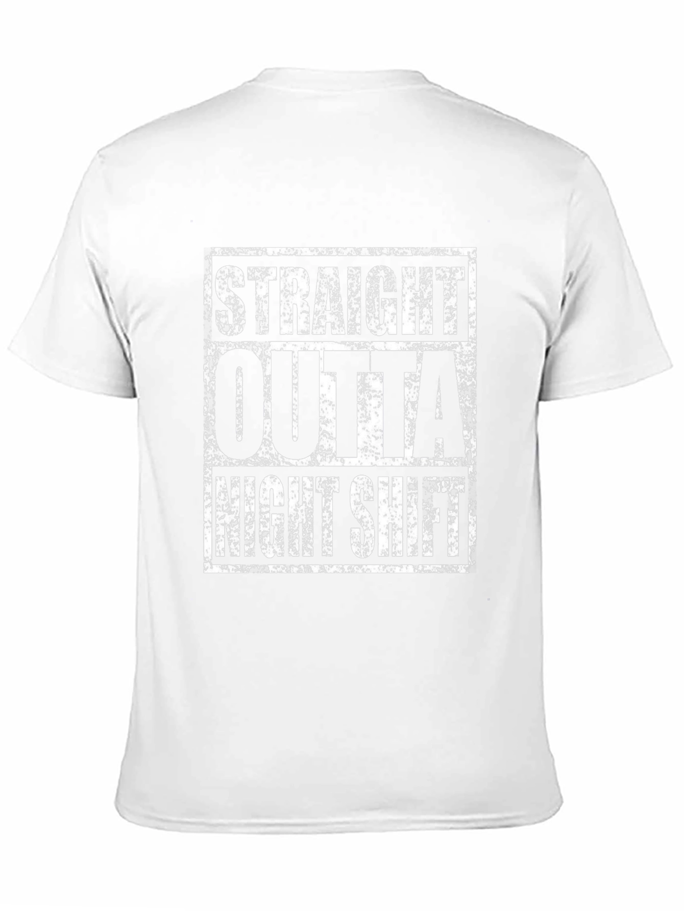 Straight Outta Night Shift Graphic T-Shirt