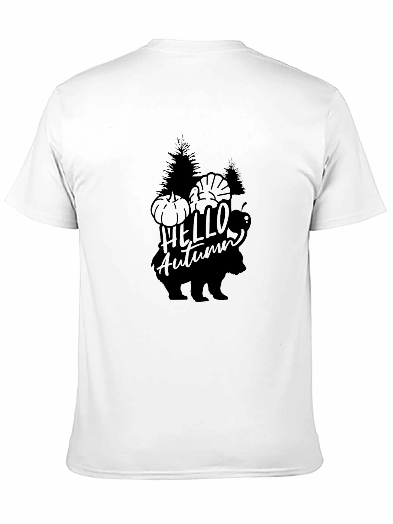 Hello Autumn Bear Graphic Tee