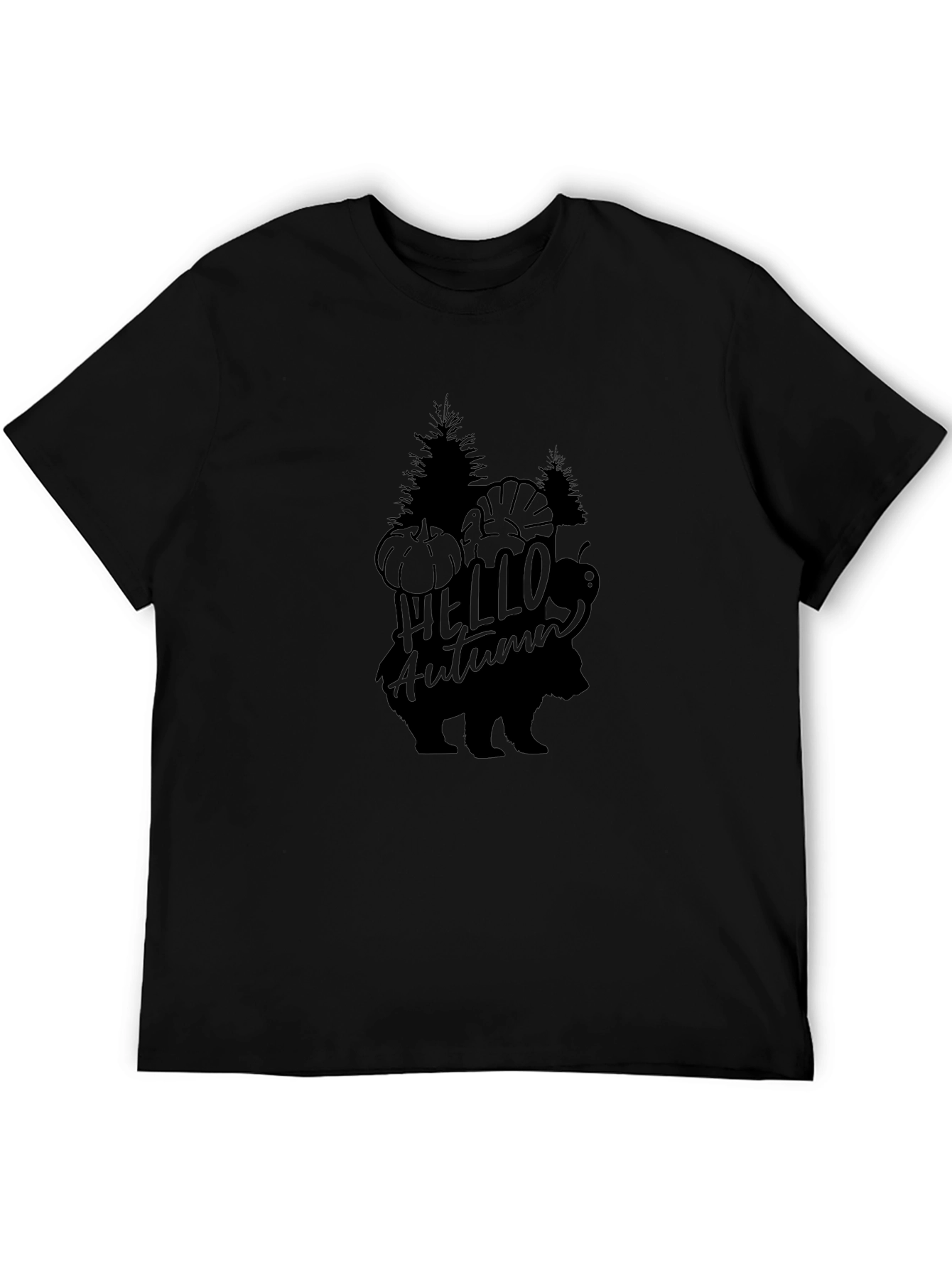 Hello Autumn Bear Graphic Tee