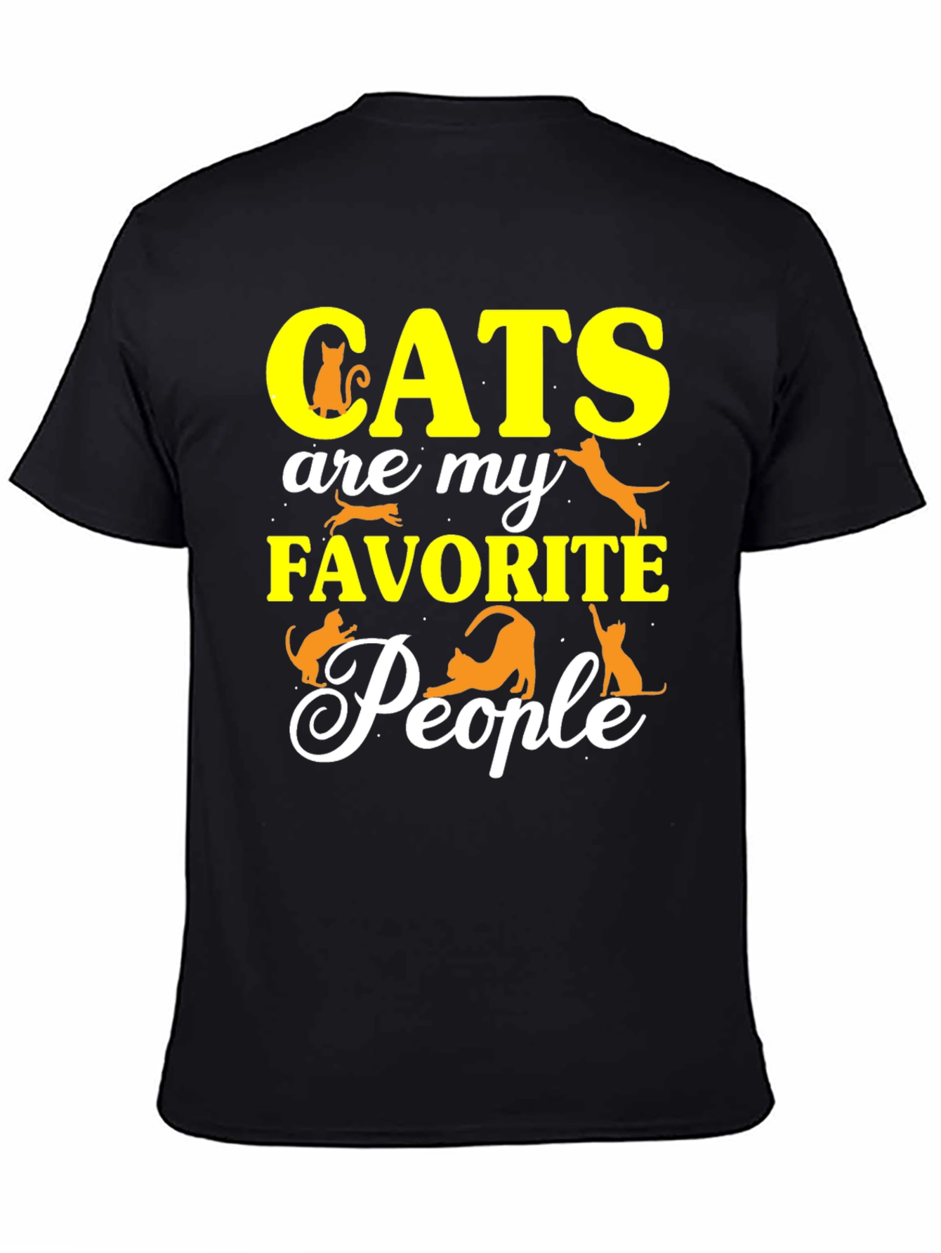 Cats Are My Favorite People T-Shirt