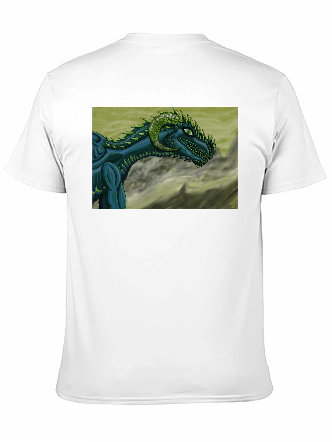 Dragon Graphic T-Shirt - Black Cotton Tee