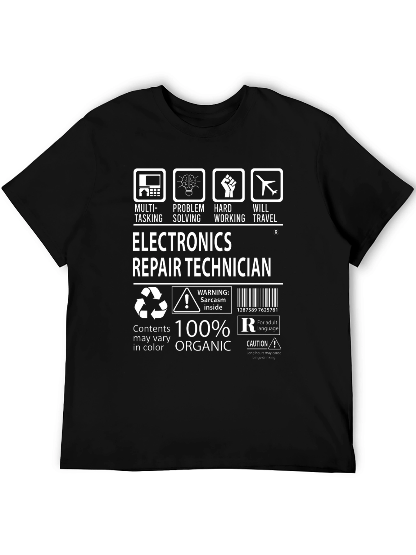 Electronics Repair Technician Graphic T-Shirt
