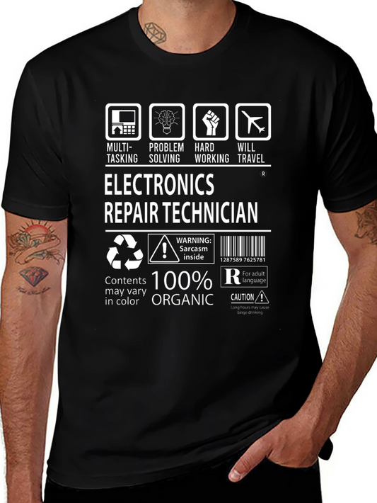 Electronics Repair Technician Graphic T-Shirt