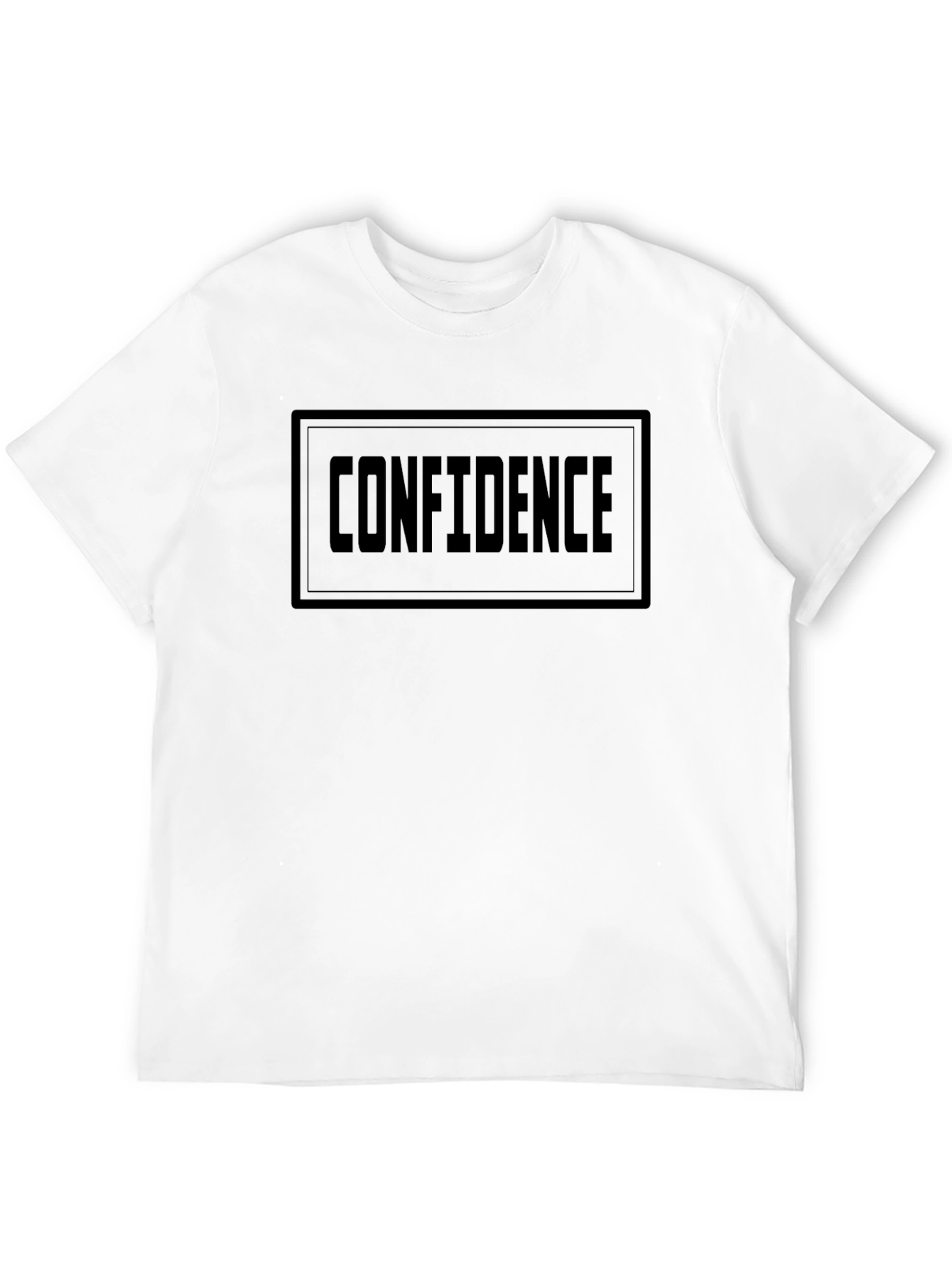Confidence Graphic T-Shirt - Black