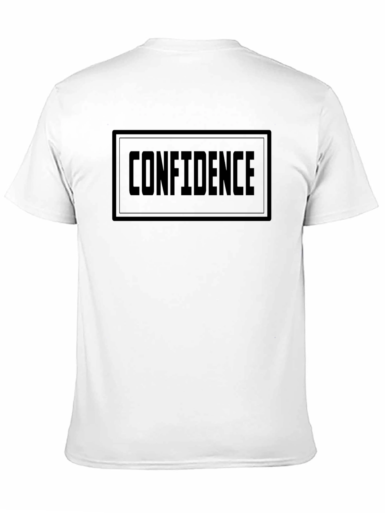 Confidence Graphic T-Shirt - Black