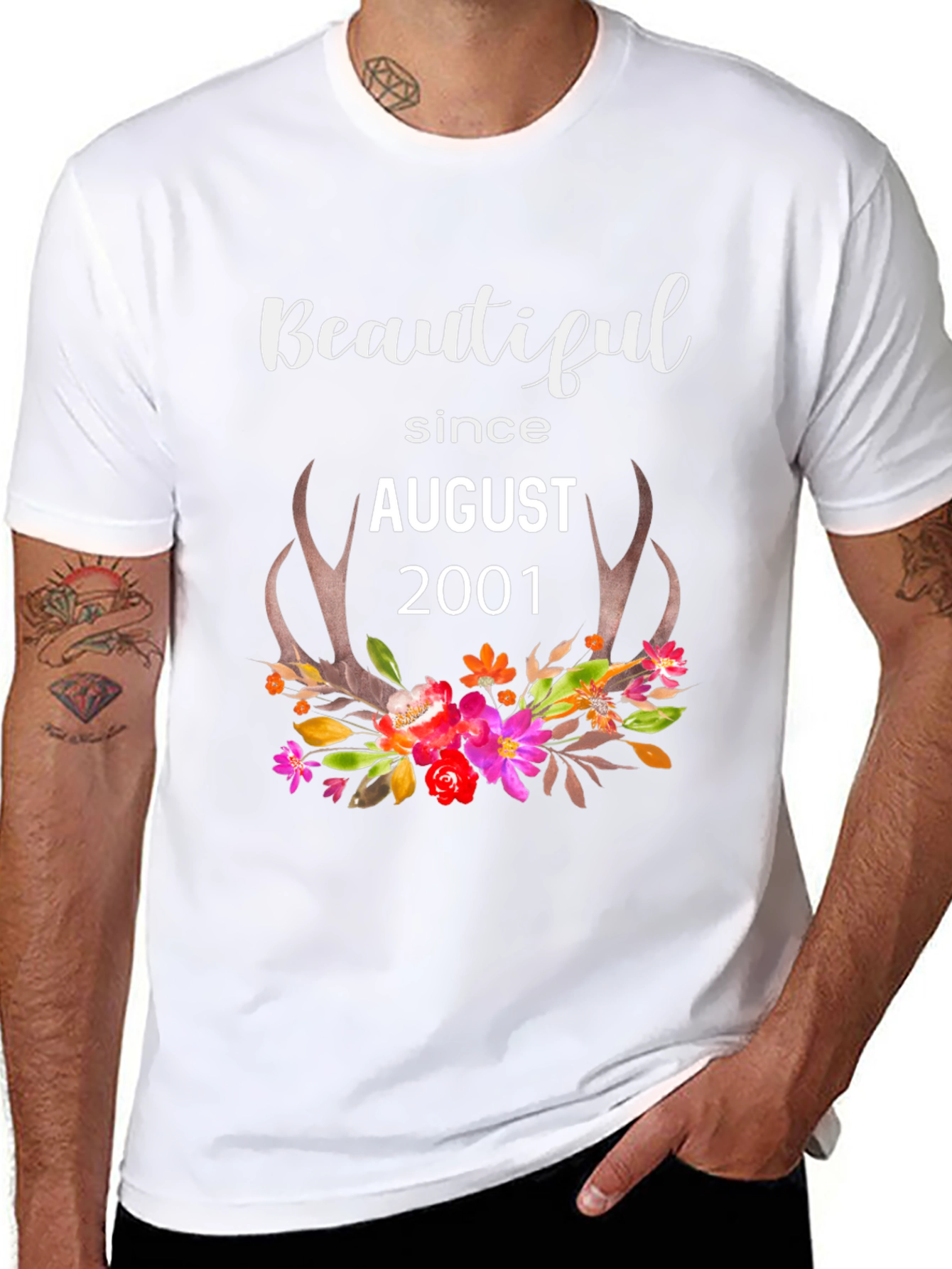 Beautiful Since August 2001 Graphic Tee