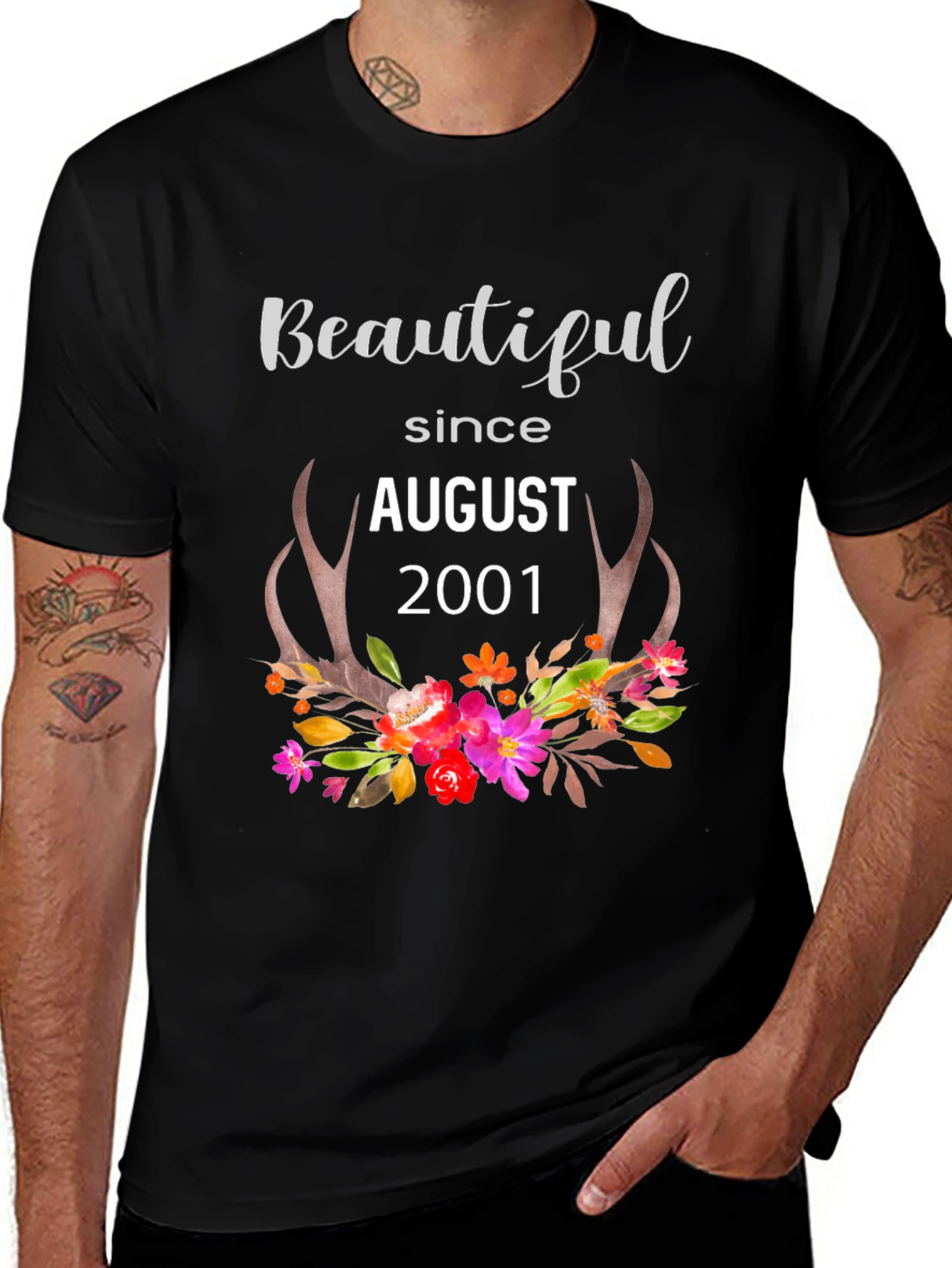 Beautiful Since August 2001 Graphic Tee