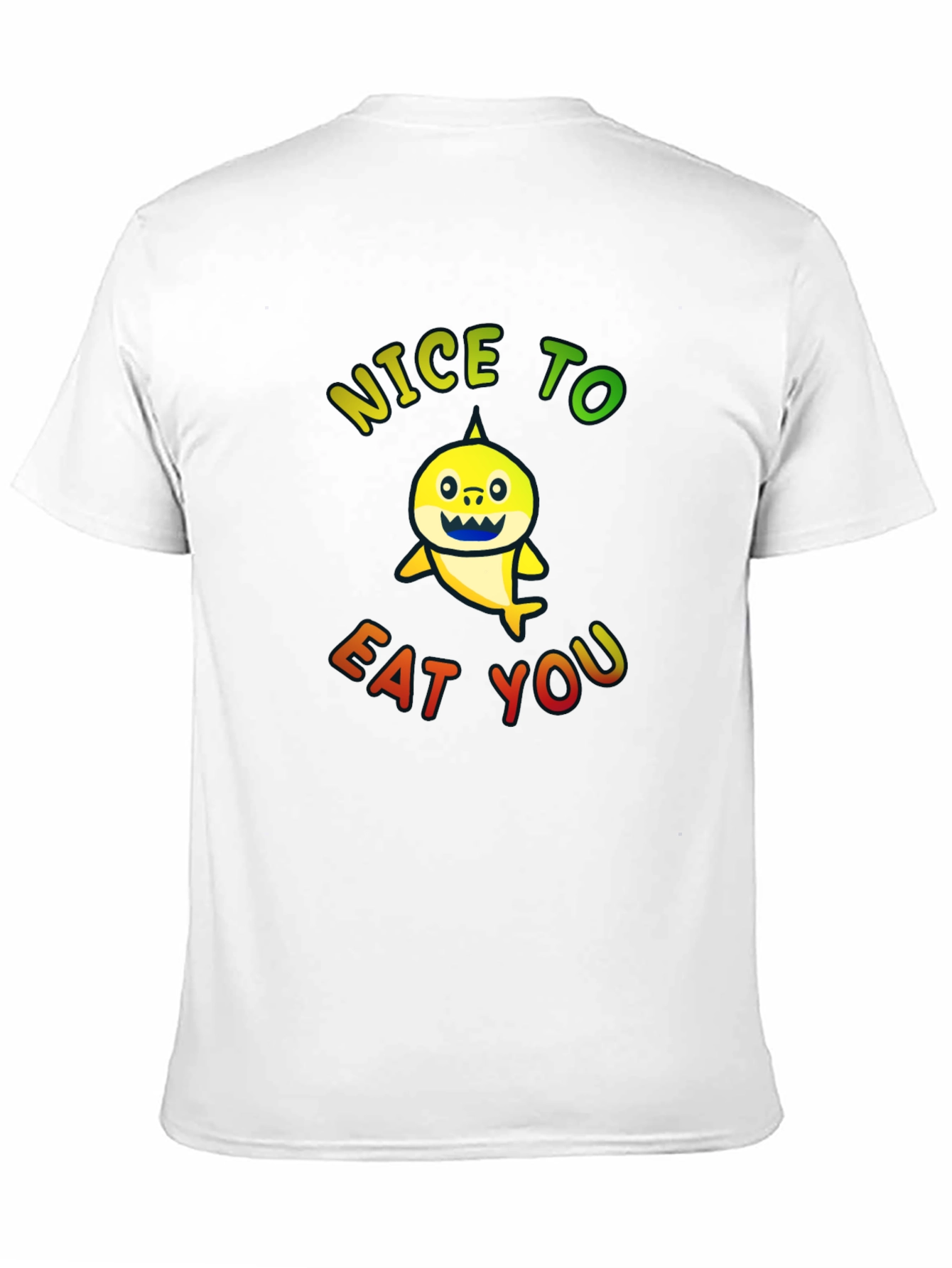 Nice To Eat You Baby Shark Graphic Tee