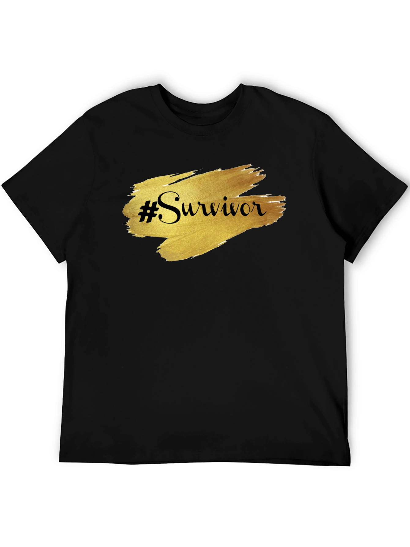 Survivor Graphic Tee - Black Unisex T-Shirt