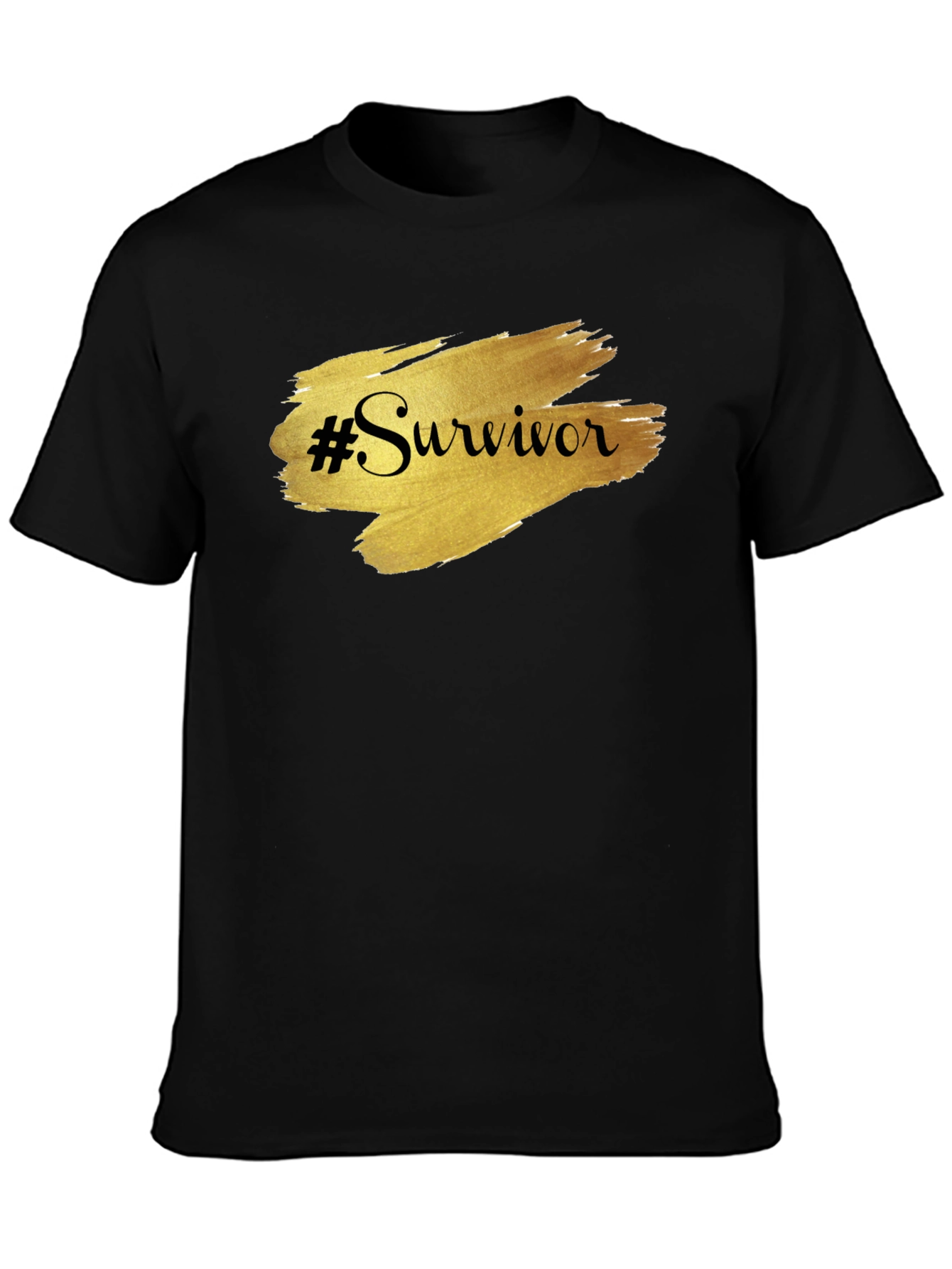Survivor Graphic Tee - Black Unisex T-Shirt