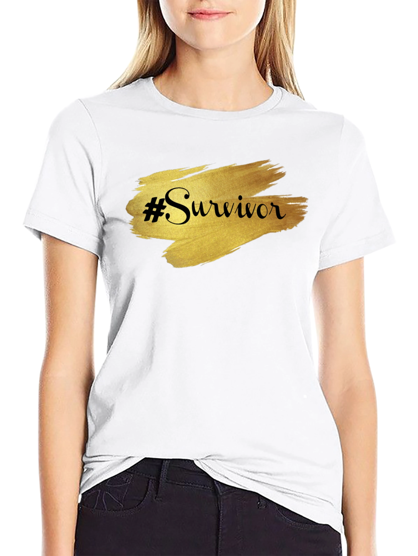 Survivor Graphic Tee - Black Unisex T-Shirt