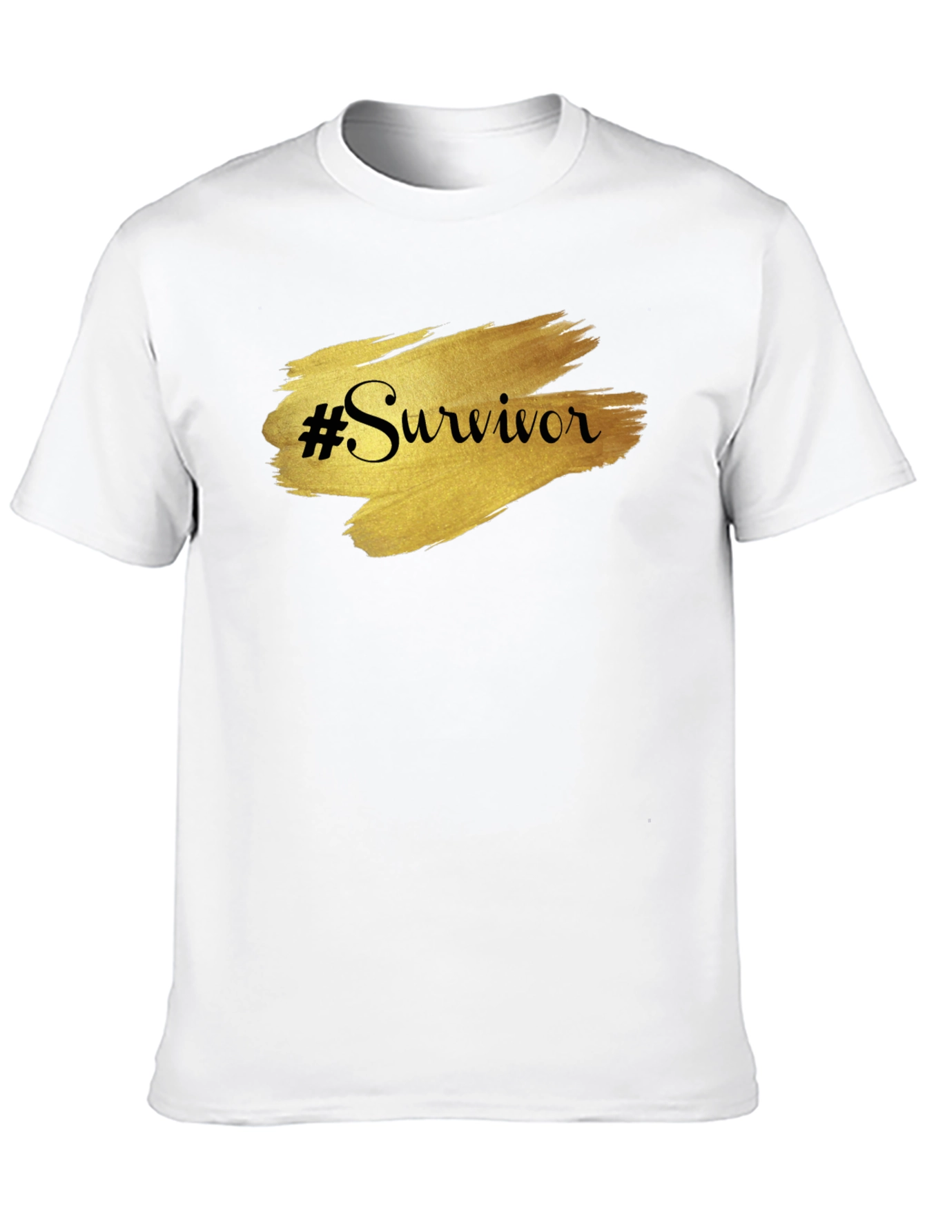 Survivor Graphic Tee - Black Unisex T-Shirt