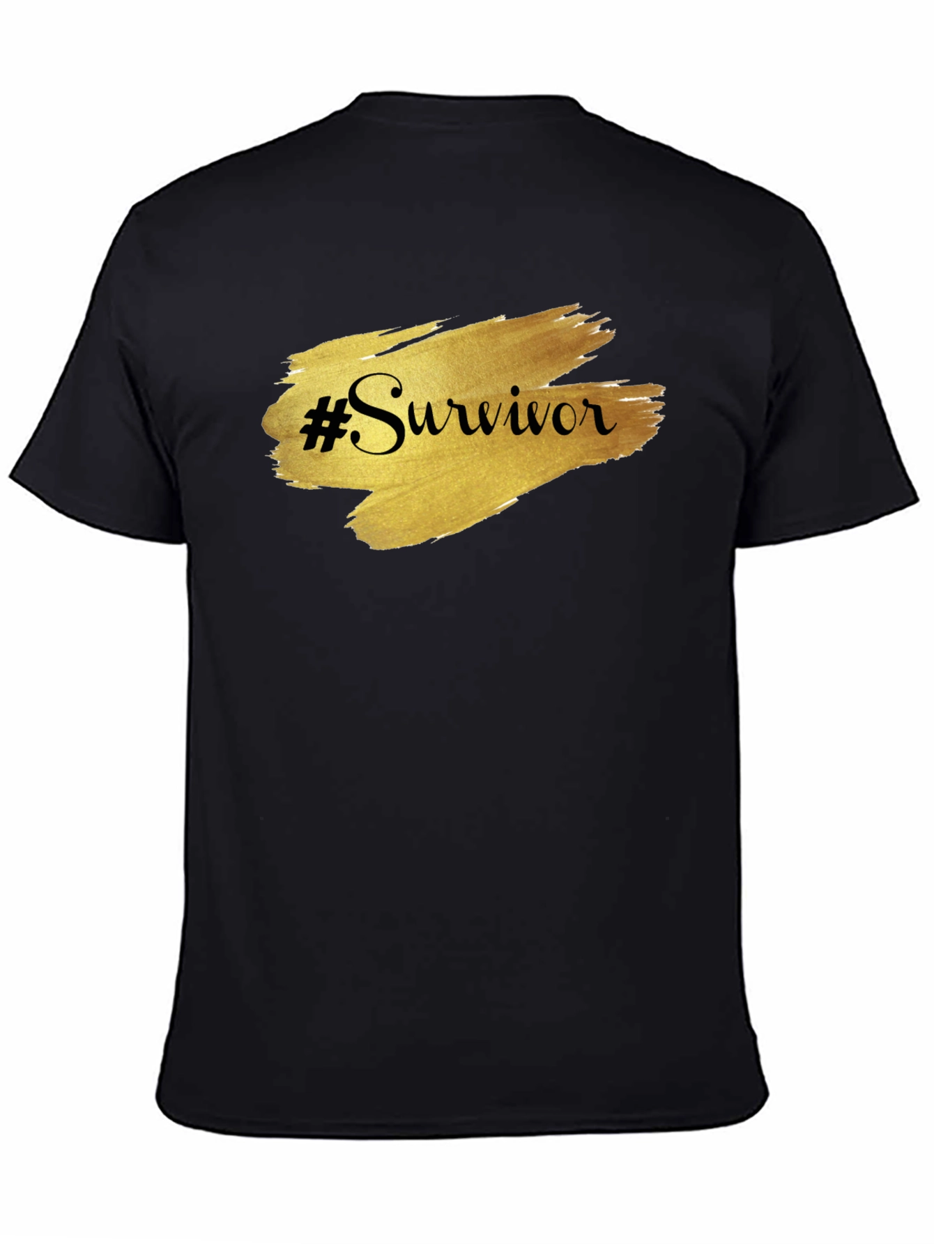 Survivor Graphic Tee - Black Unisex T-Shirt
