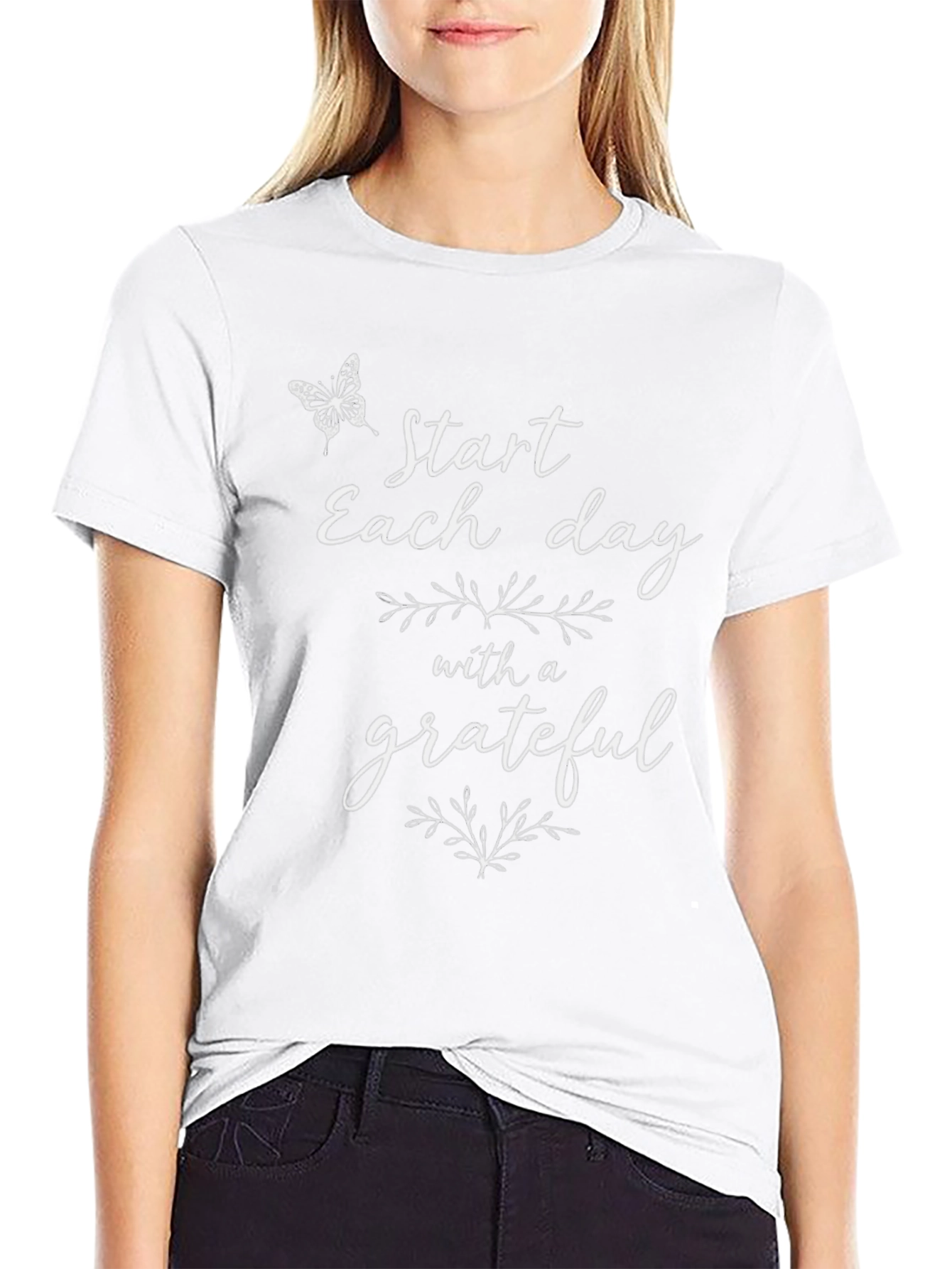 Grateful Start T-Shirt - Daily Inspiration