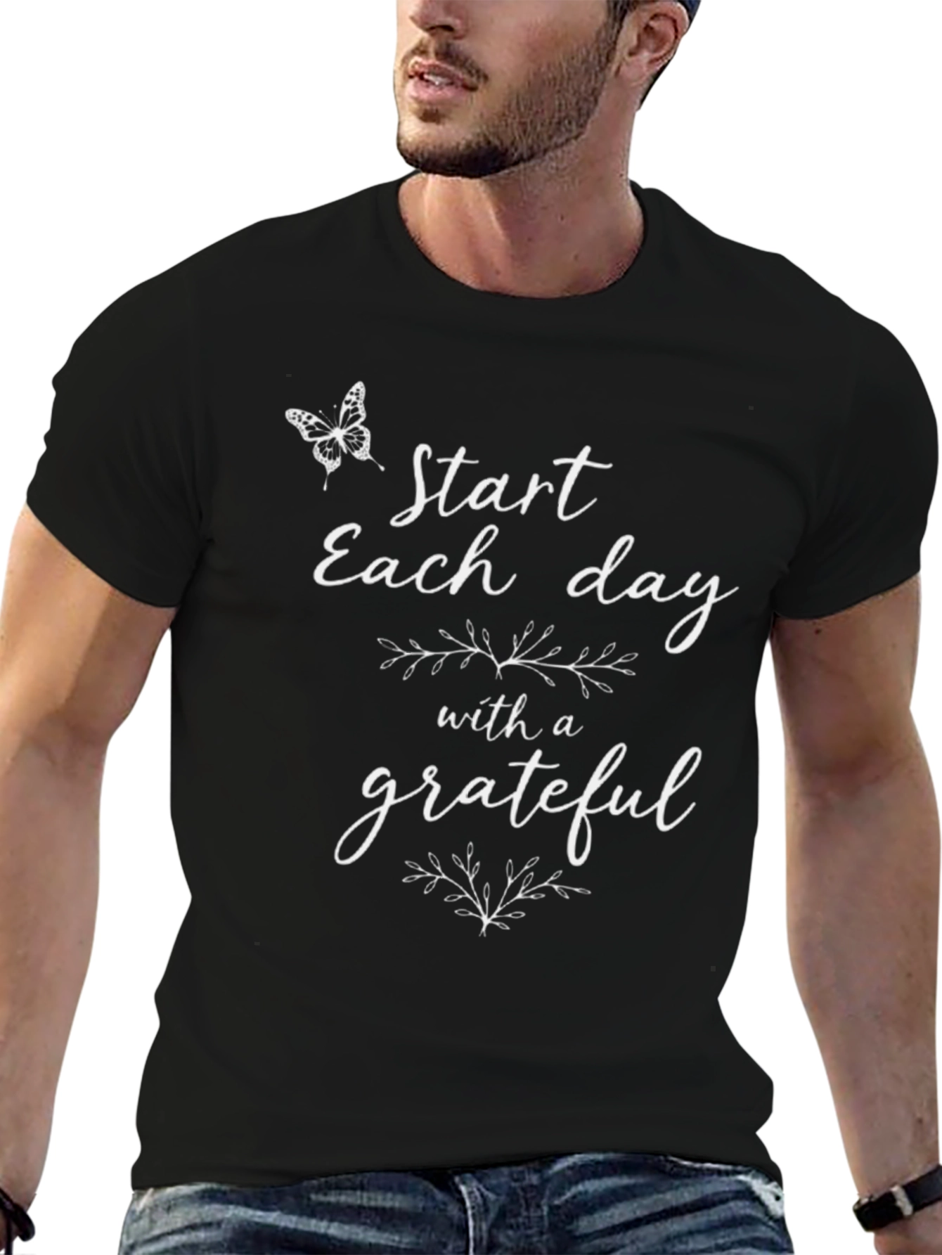 Grateful Start T-Shirt - Daily Inspiration