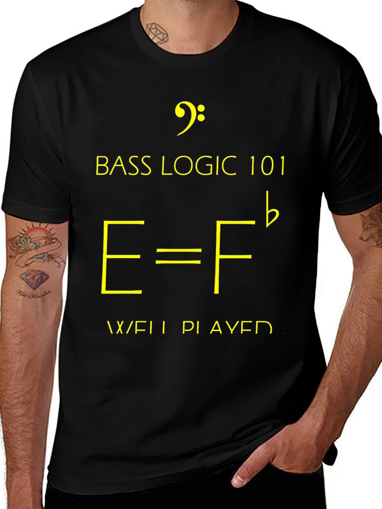 Bass Logic 101 Music T-Shirt