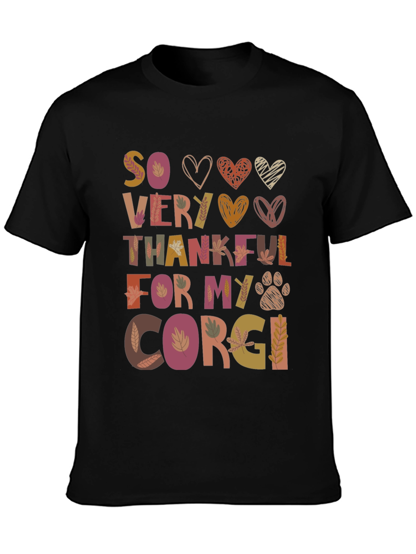So Very Thankful Corgi T-Shirt