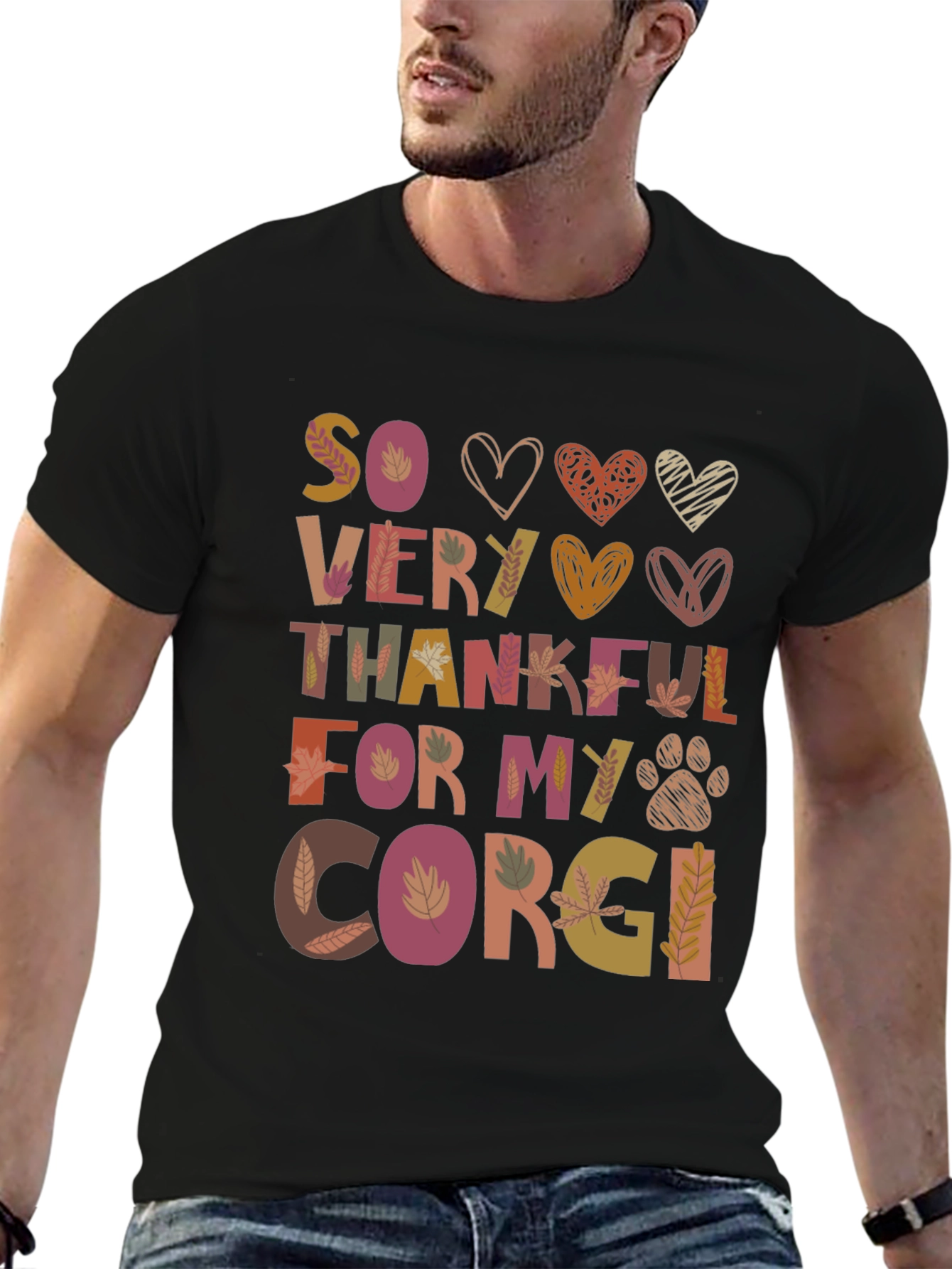 So Very Thankful Corgi T-Shirt