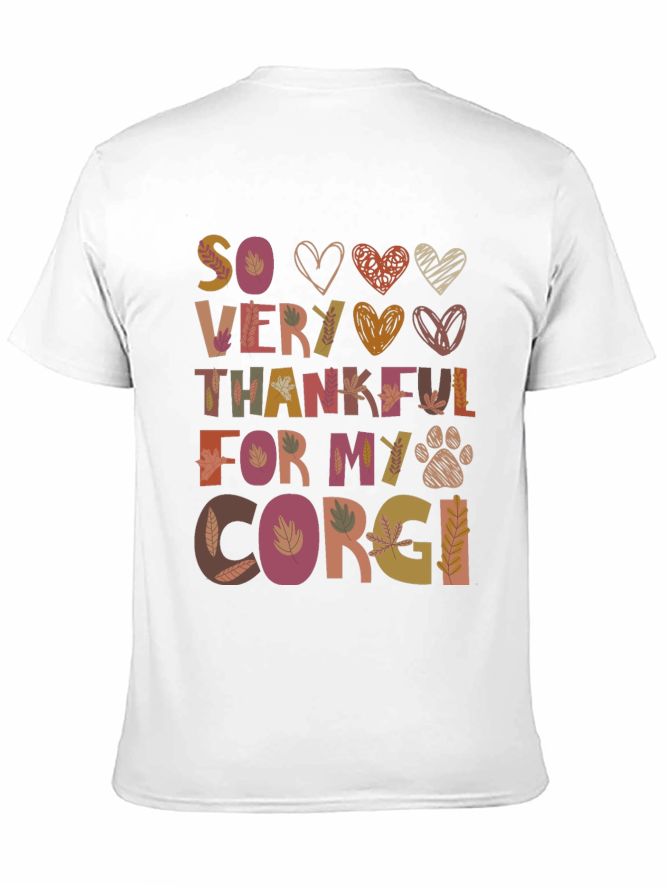 So Very Thankful Corgi T-Shirt