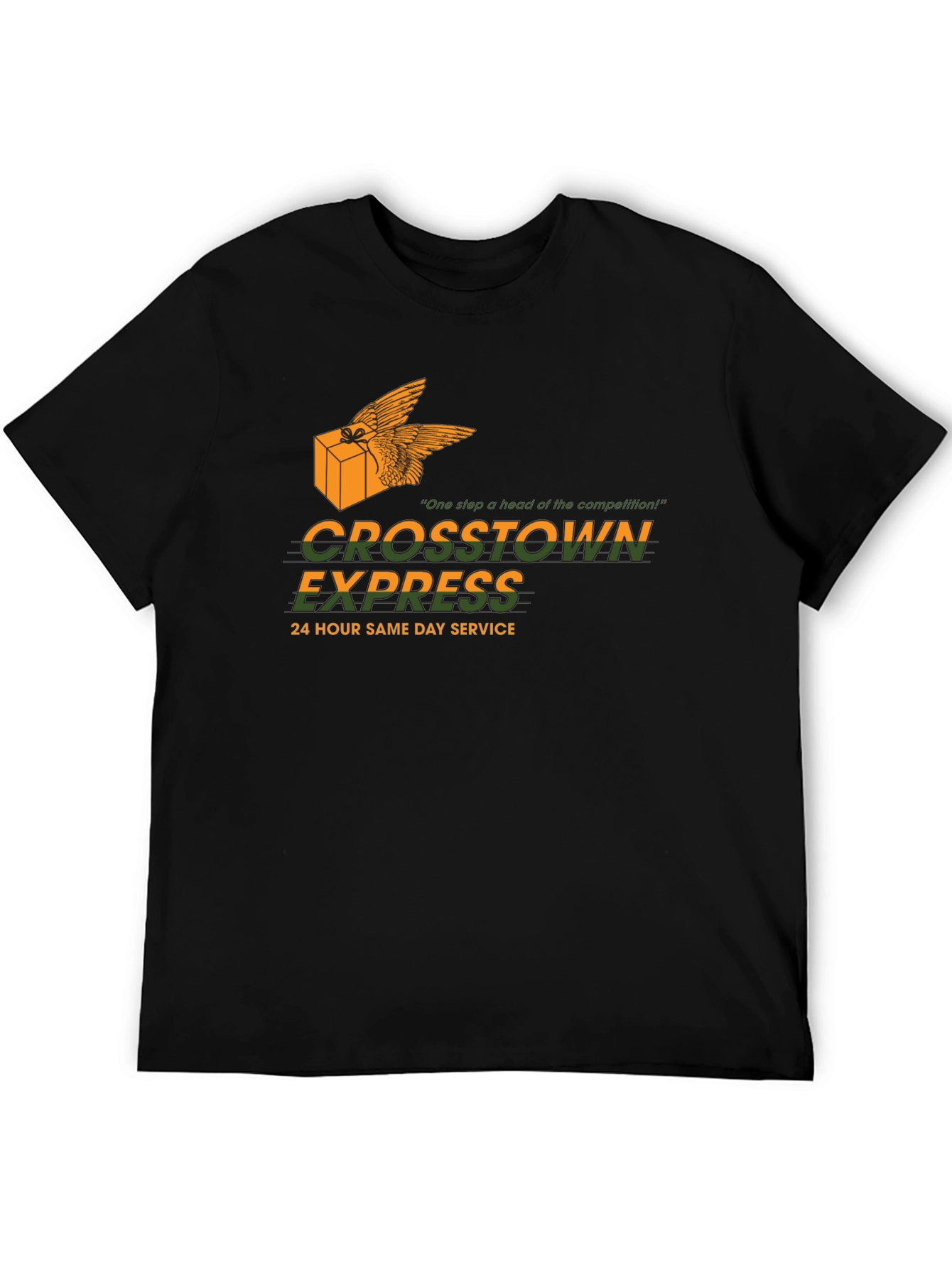 Crosstown Express Black Graphic Tee