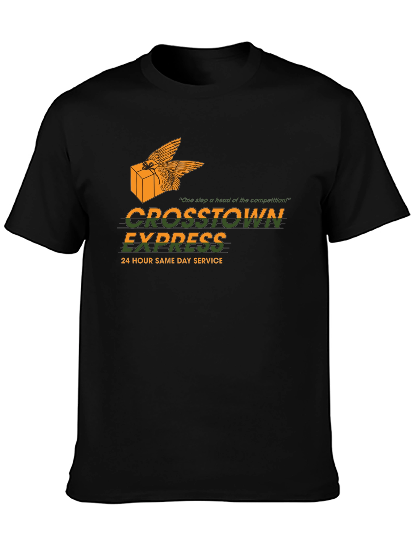 Crosstown Express Black Graphic Tee