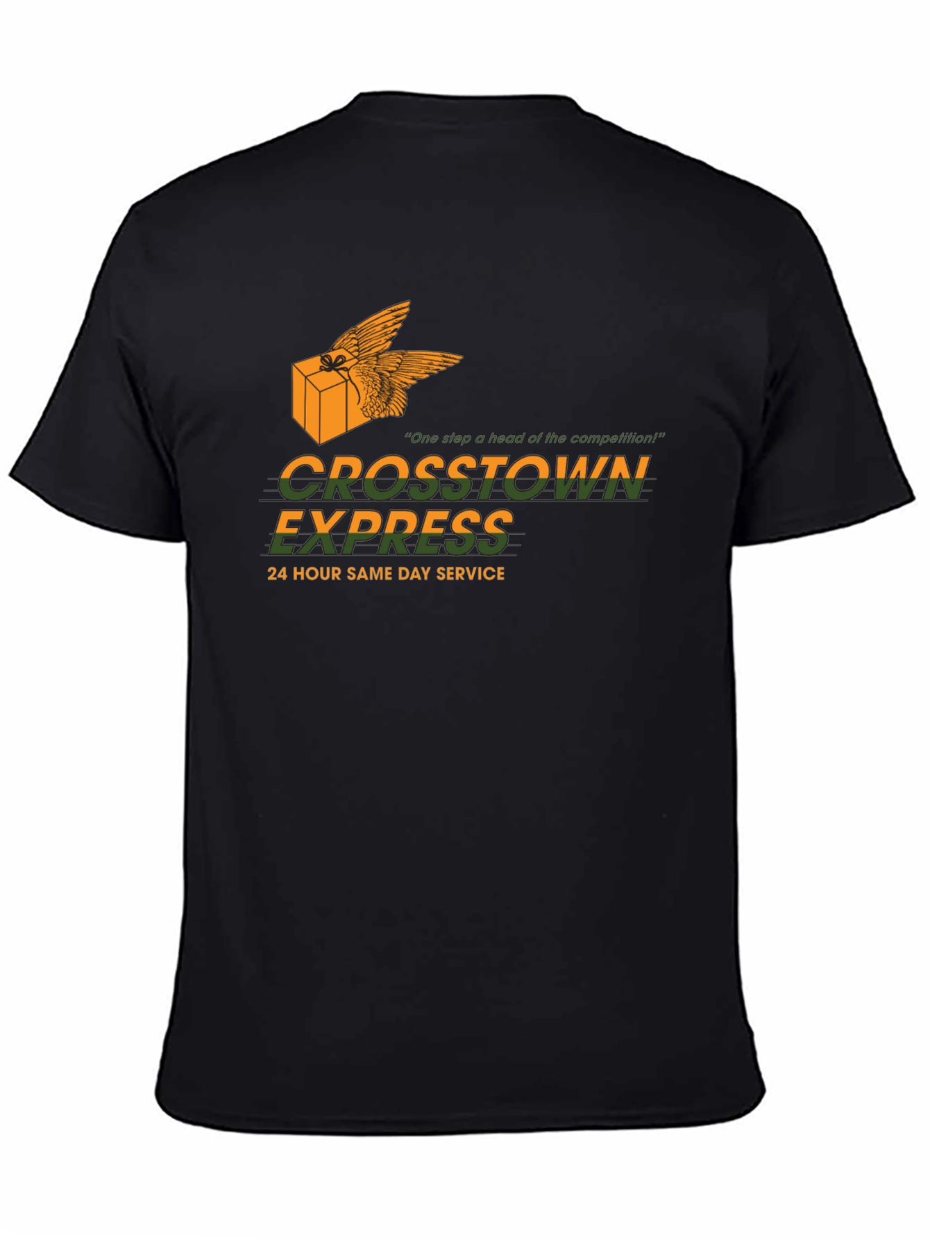 Crosstown Express Black Graphic Tee