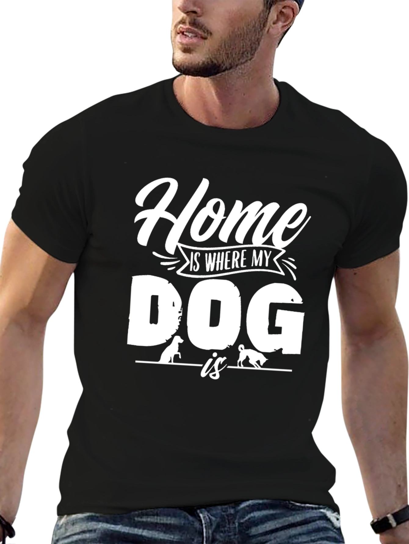 Home is Where My Dog Is Graphic Tee