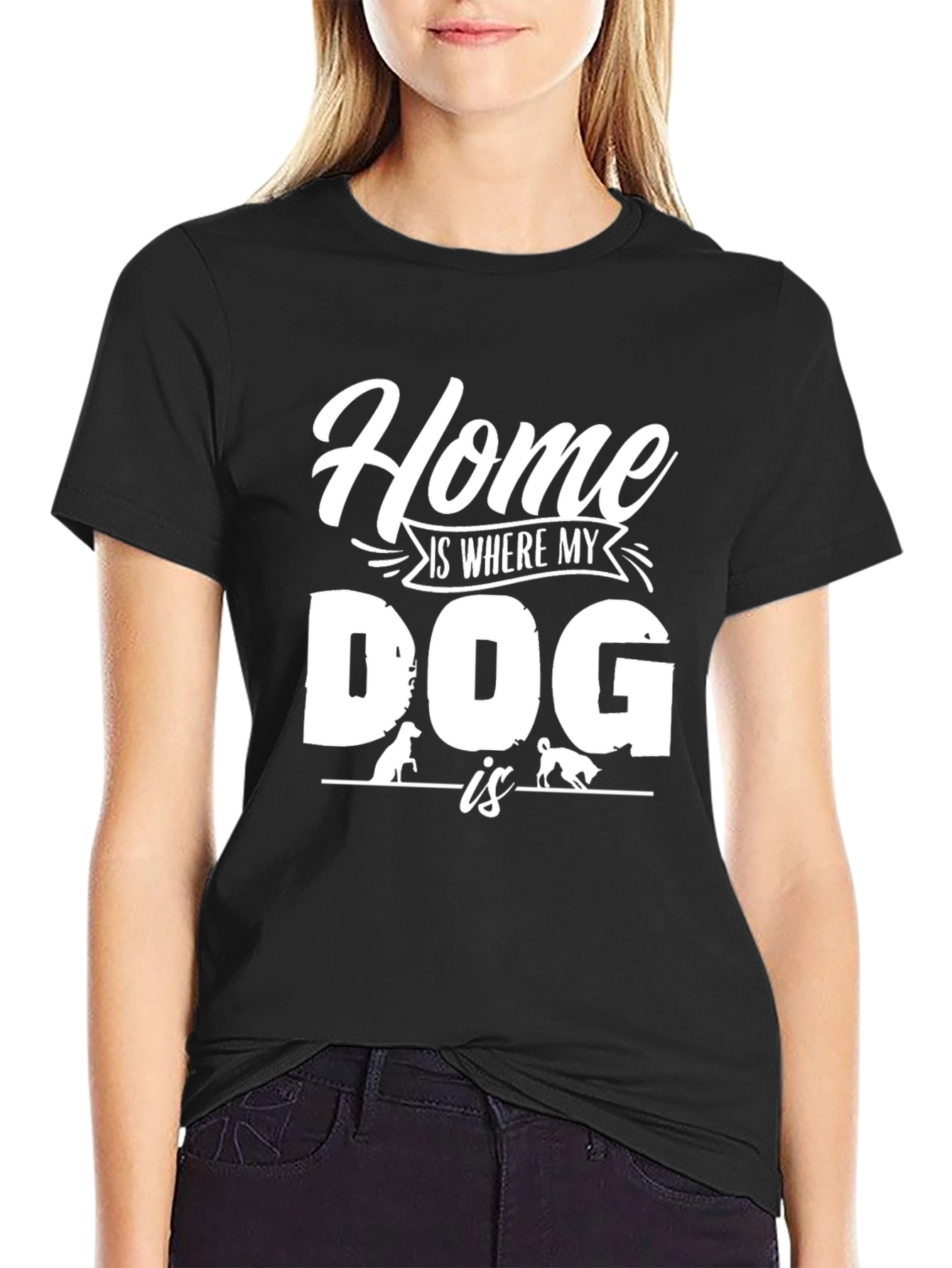 Home is Where My Dog Is Graphic Tee