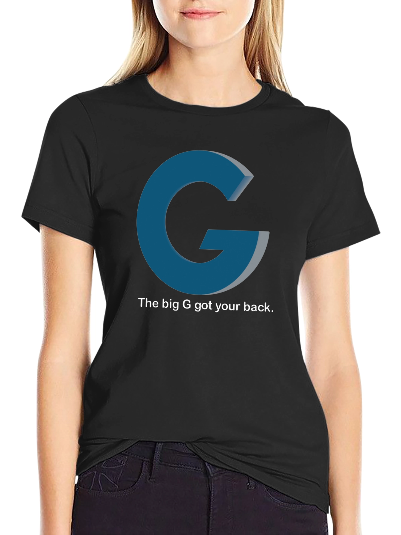 The Big G Mens Black T-Shirt