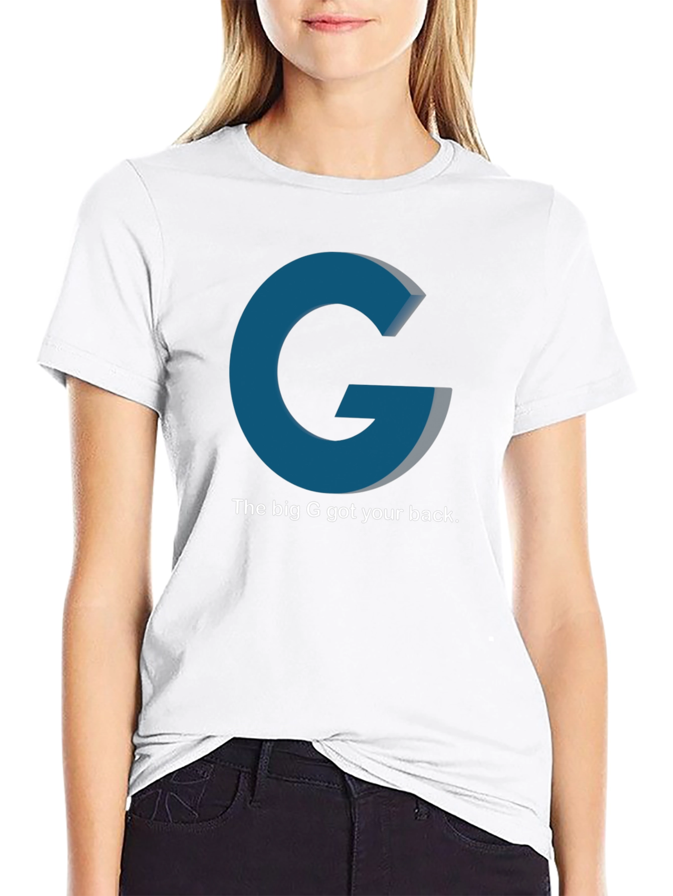 The Big G Mens Black T-Shirt