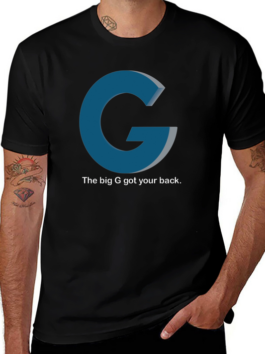 The Big G Mens Black T-Shirt