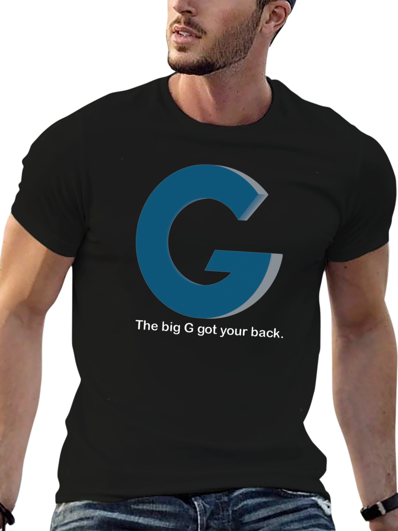 The Big G Mens Black T-Shirt