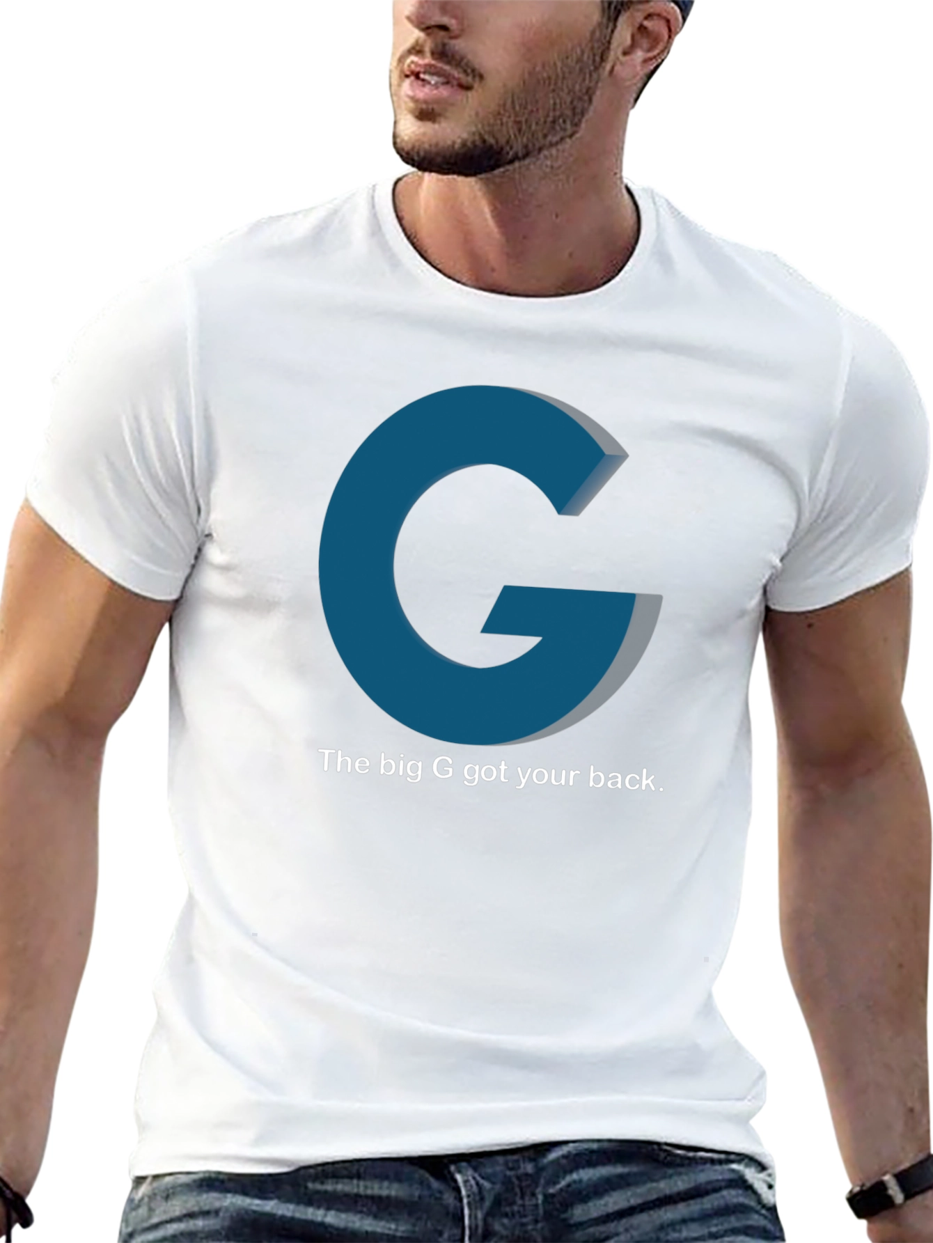 The Big G Mens Black T-Shirt