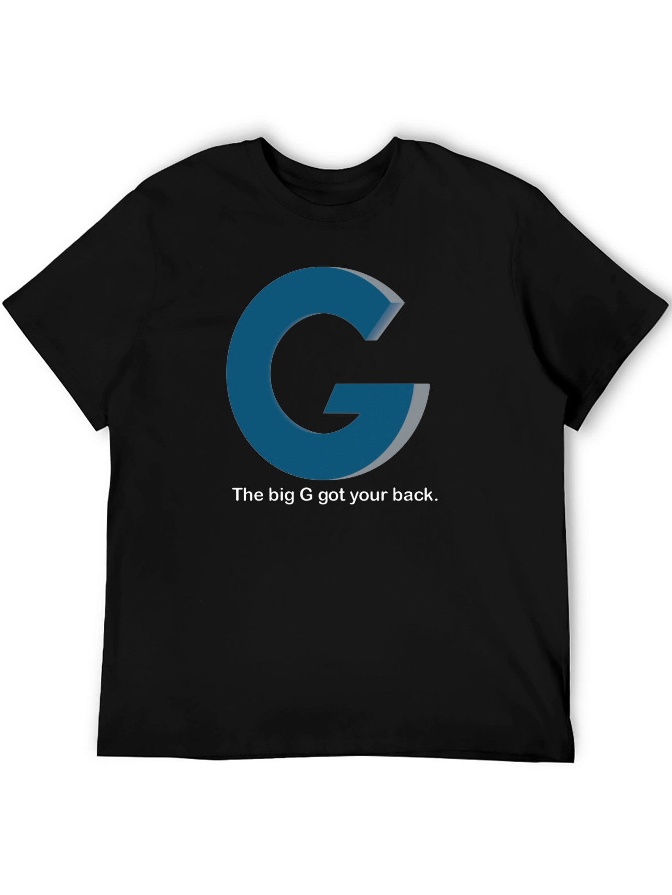 The Big G Mens Black T-Shirt
