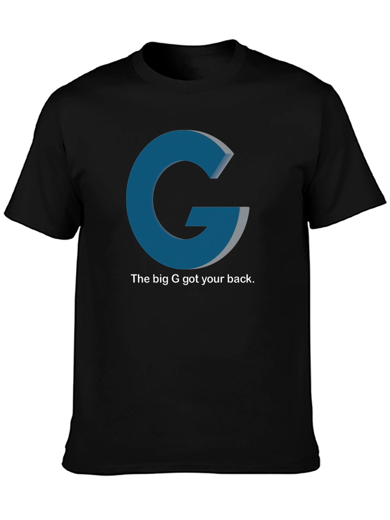 The Big G Mens Black T-Shirt