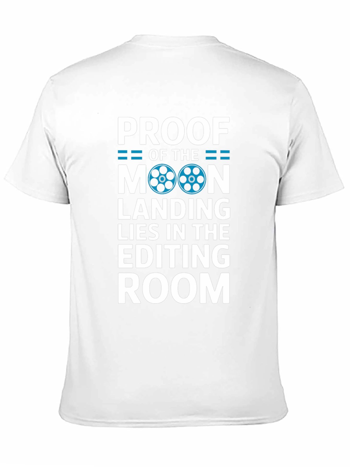 Proof Moon Landing T-Shirt - Editing Room Conspiracy Tee