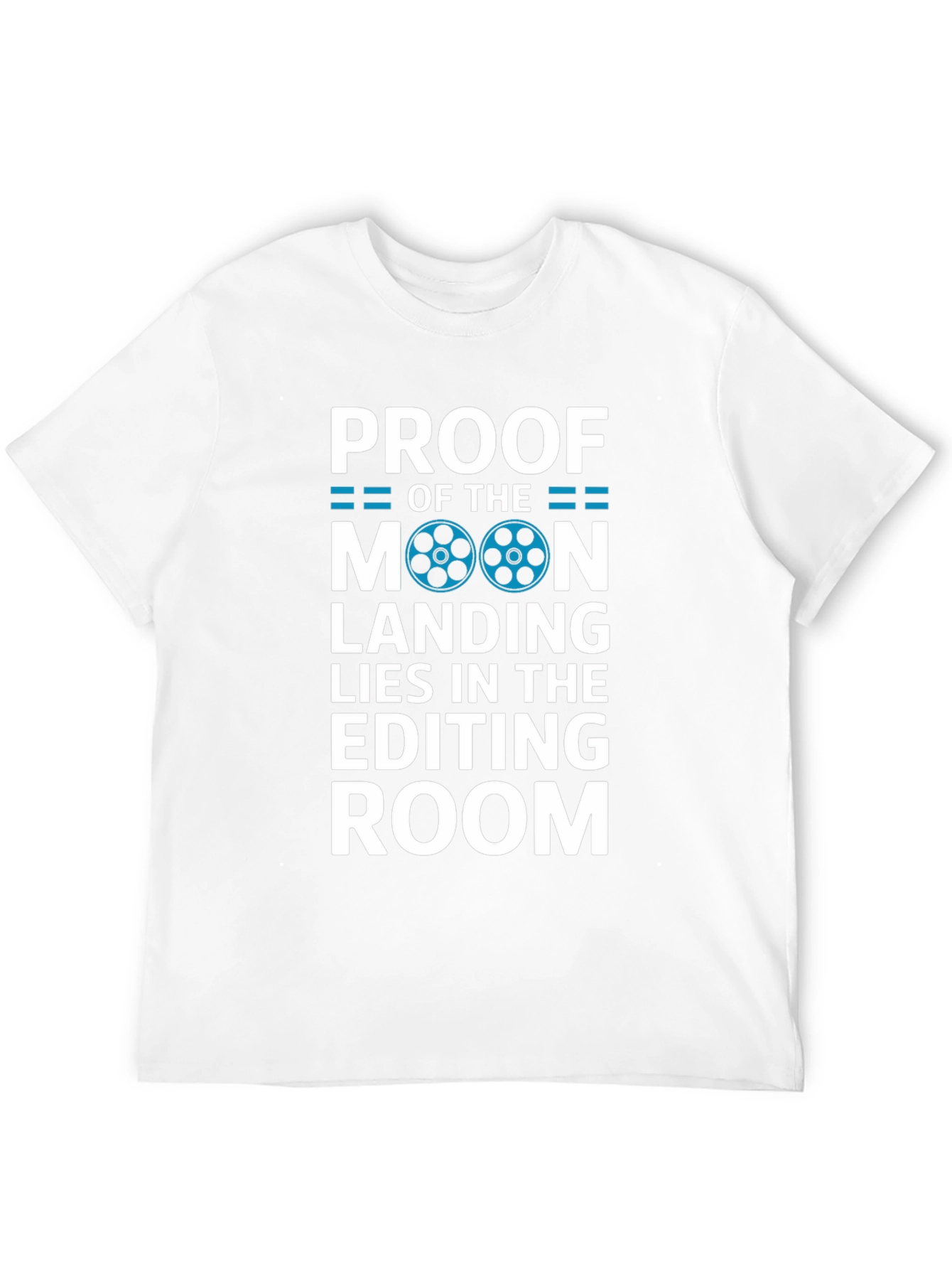 Proof Moon Landing T-Shirt - Editing Room Conspiracy Tee