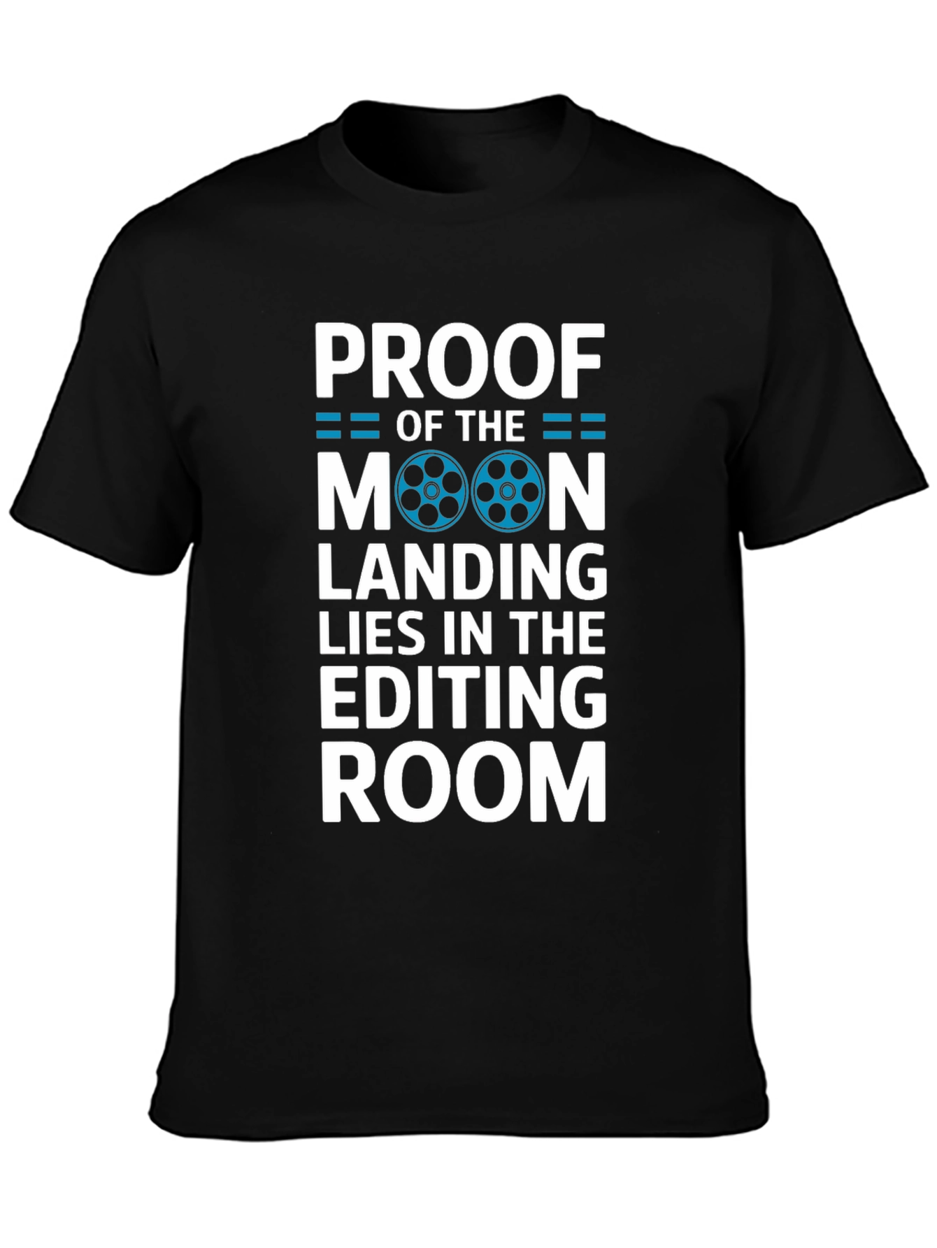 Proof Moon Landing T-Shirt - Editing Room Conspiracy Tee