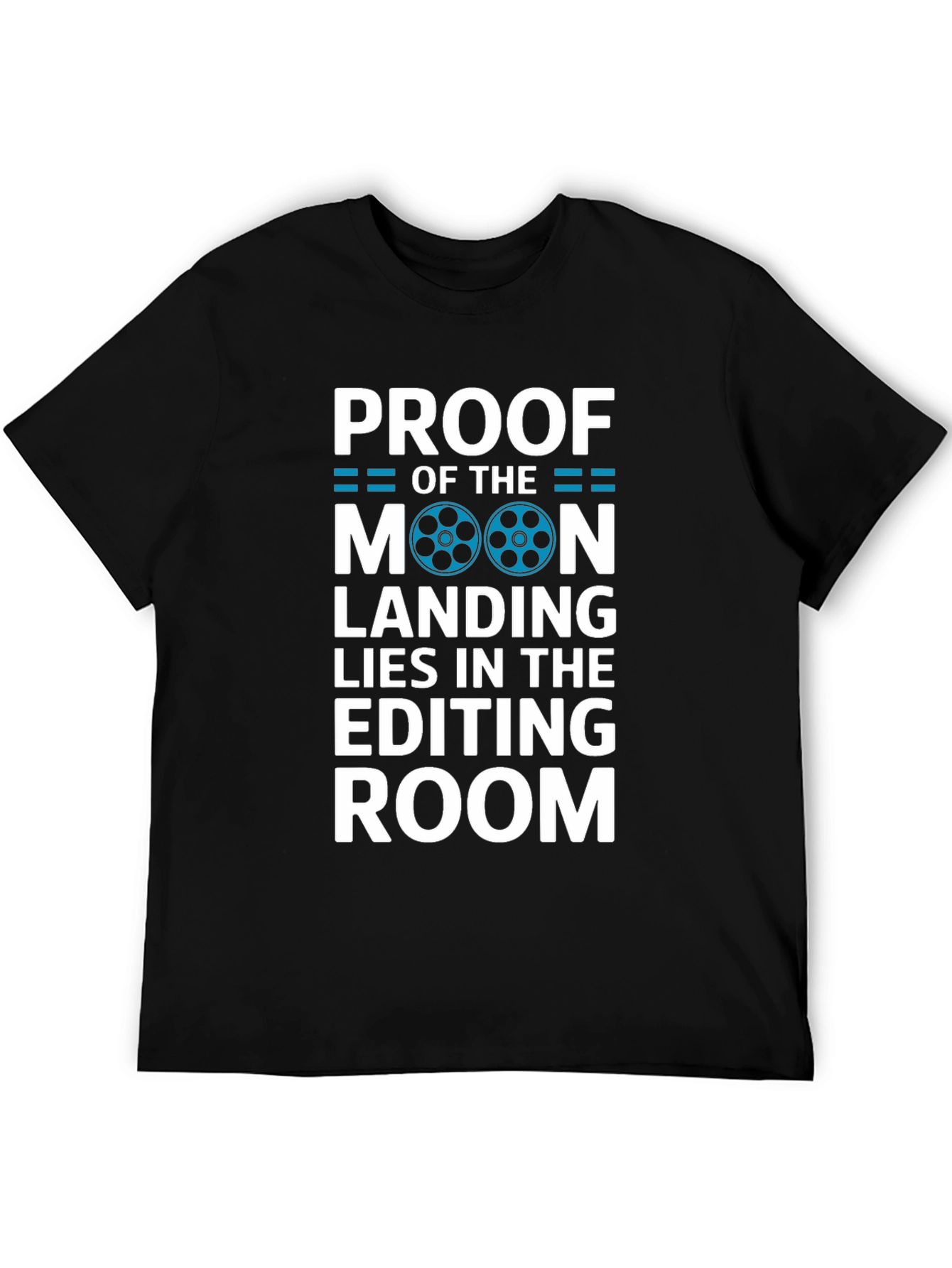 Proof Moon Landing T-Shirt - Editing Room Conspiracy Tee