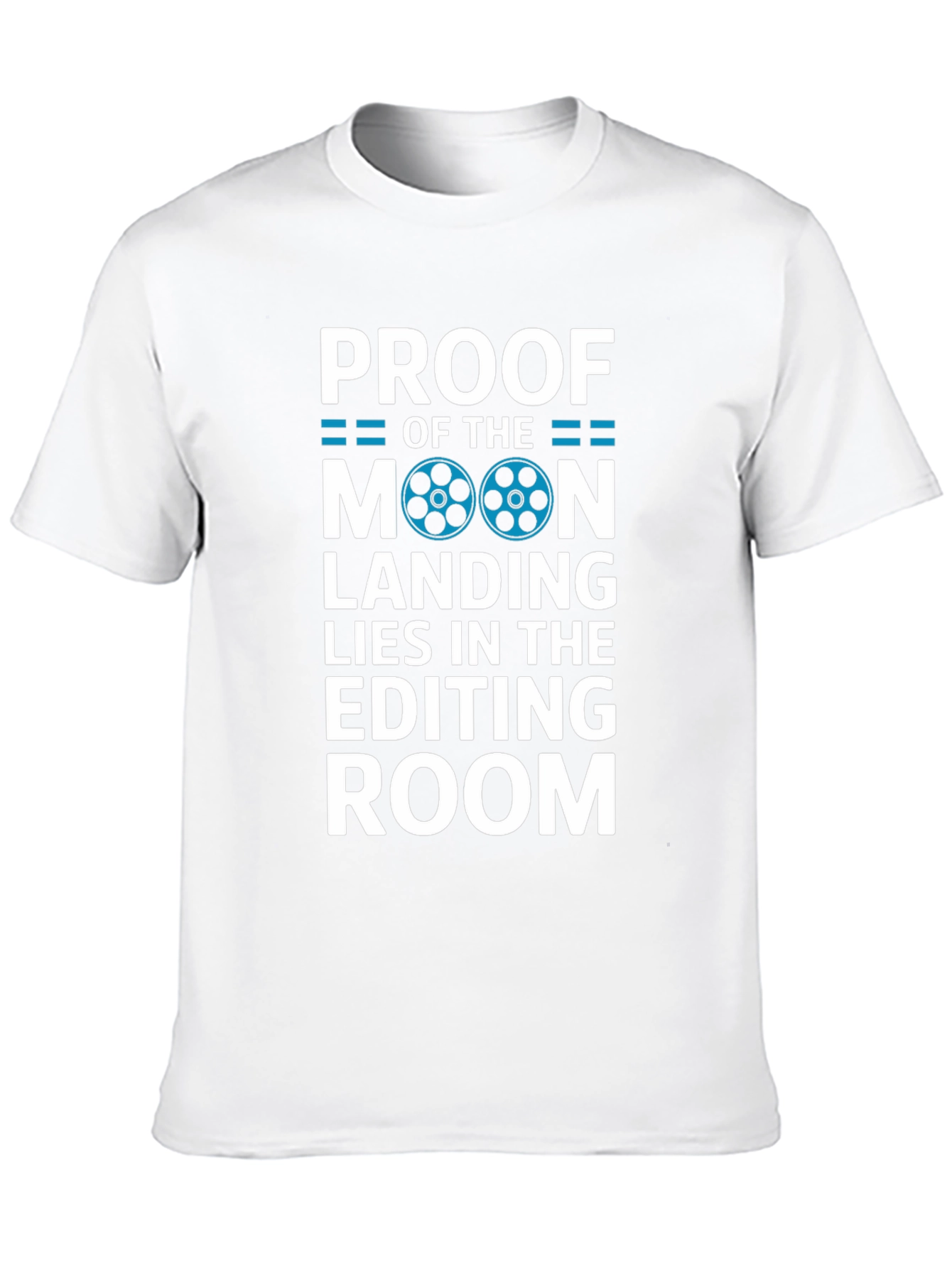 Proof Moon Landing T-Shirt - Editing Room Conspiracy Tee